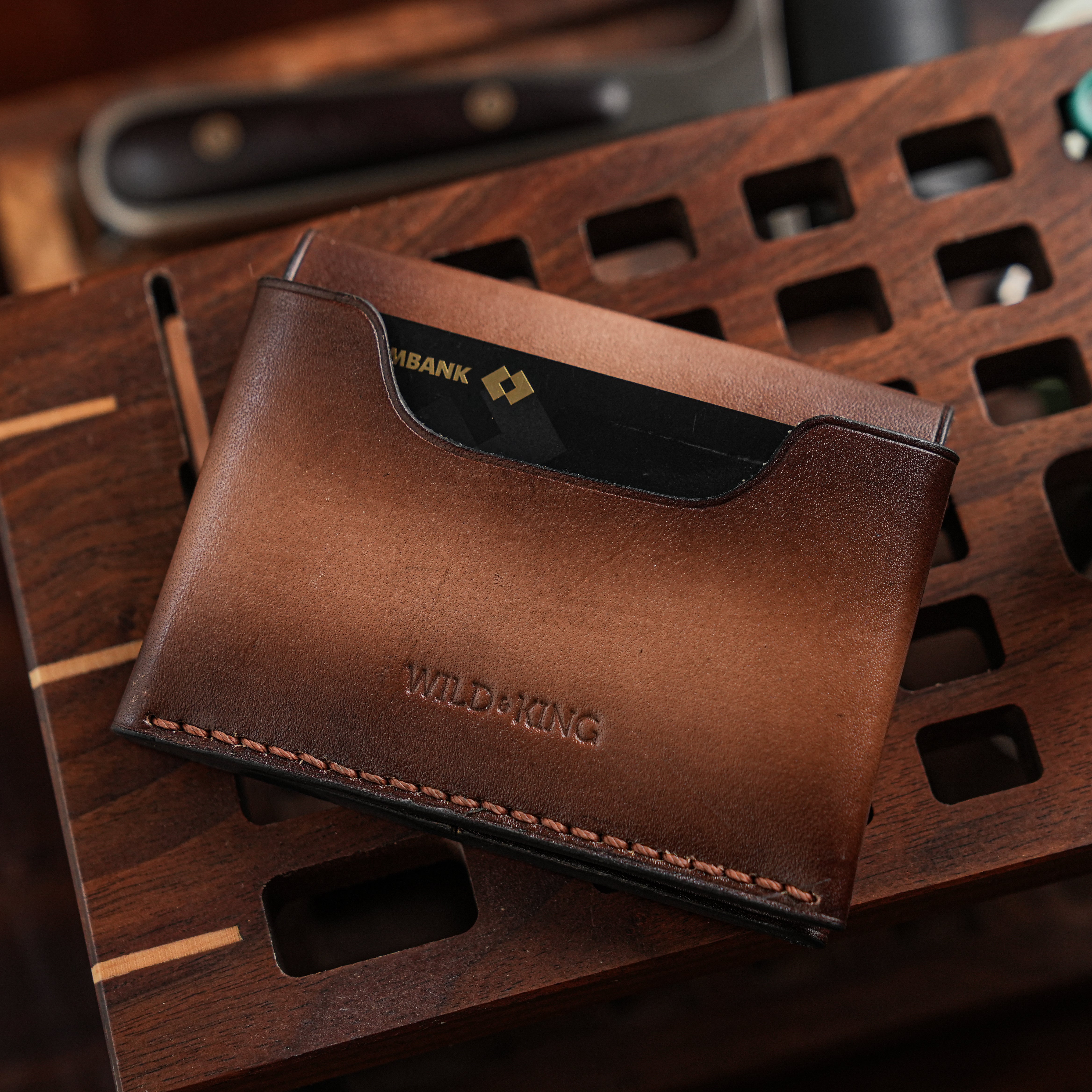 vintage bifold wallet