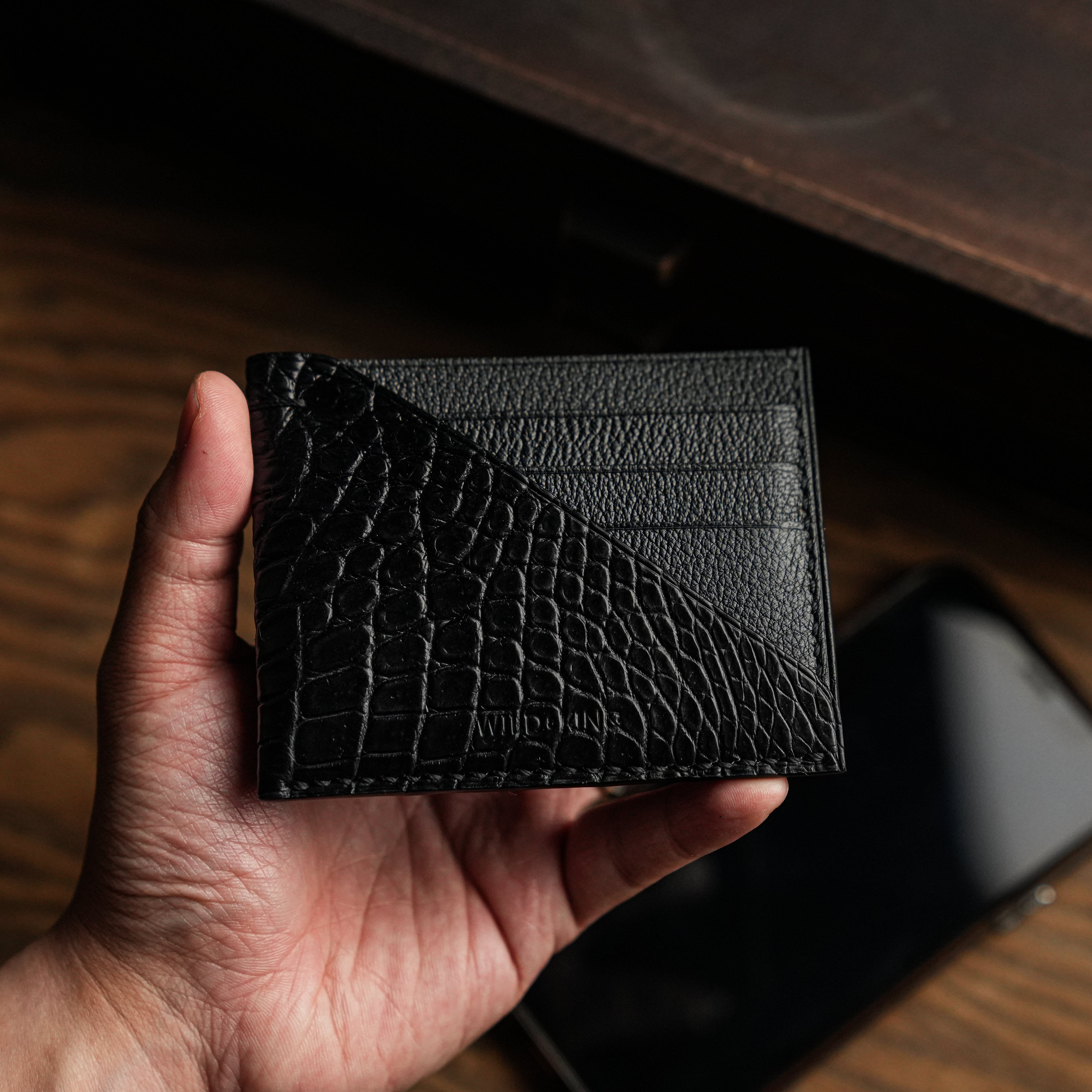 Black Leather Wallet