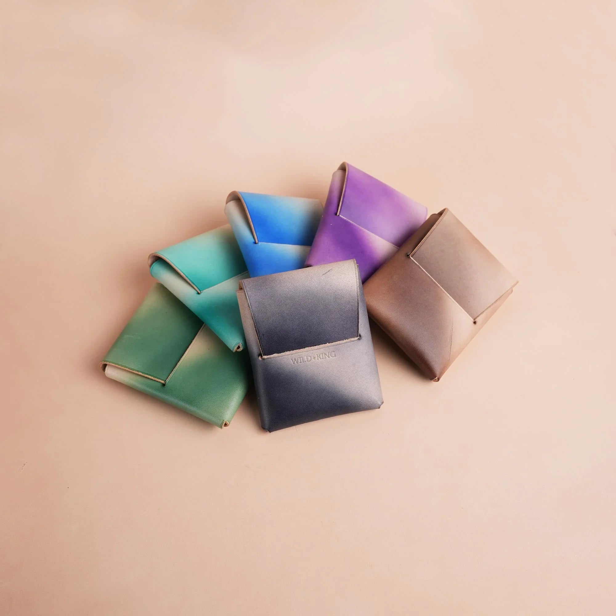 Minimalist Leather Vertical Purse