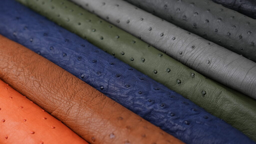 Ostrich Leather Wallet