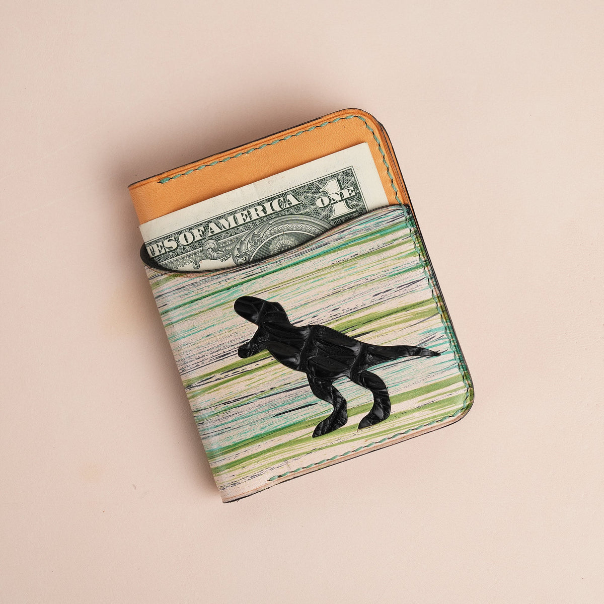 Green Leather Wallet | Wild & King