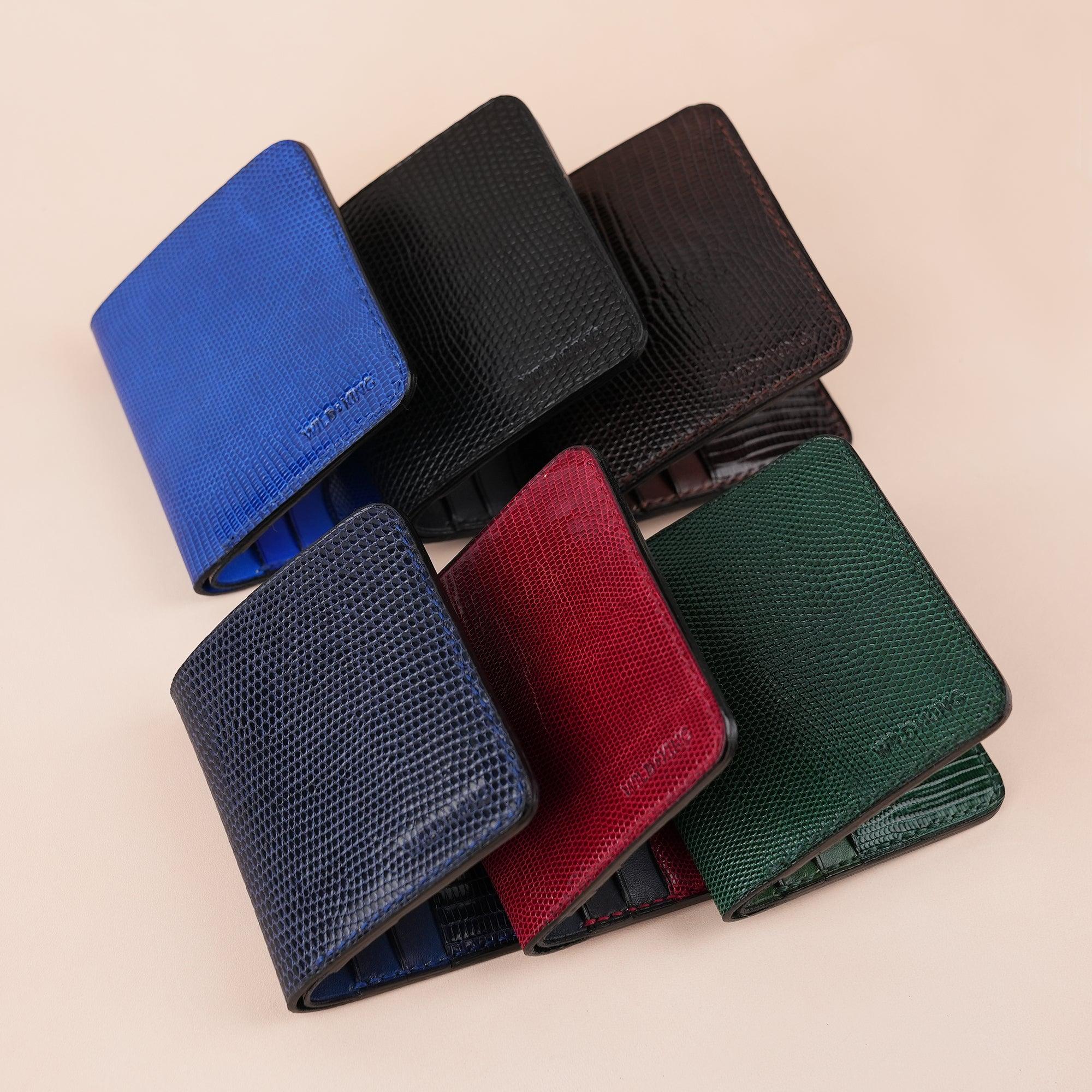 Lizard Leather Bifold Wallet