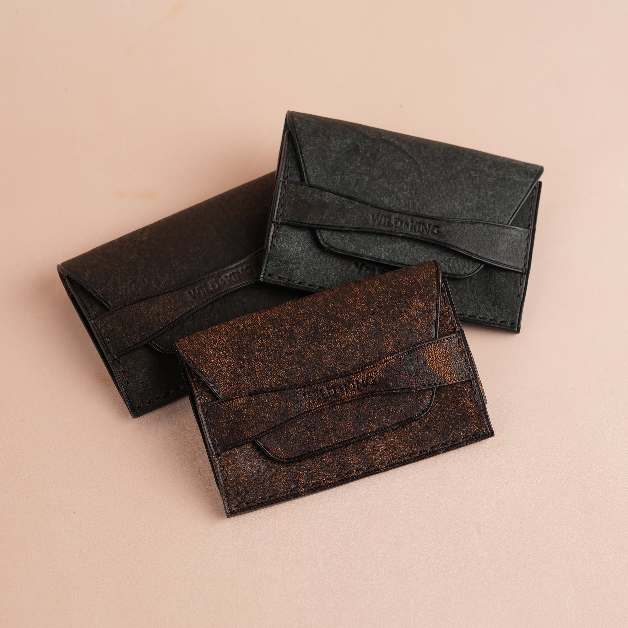 Leather Purse - Natural Pattern