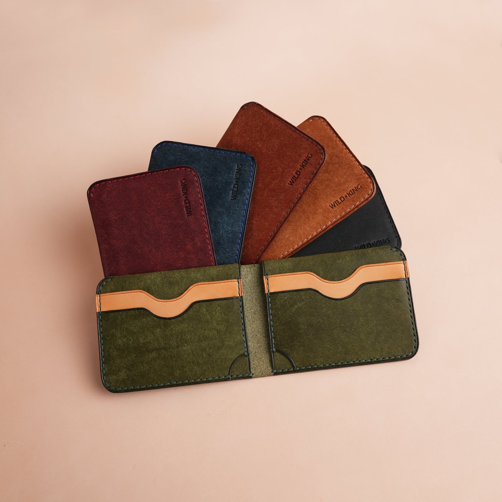Minimalist Pueblo Bifold Wing Wallet