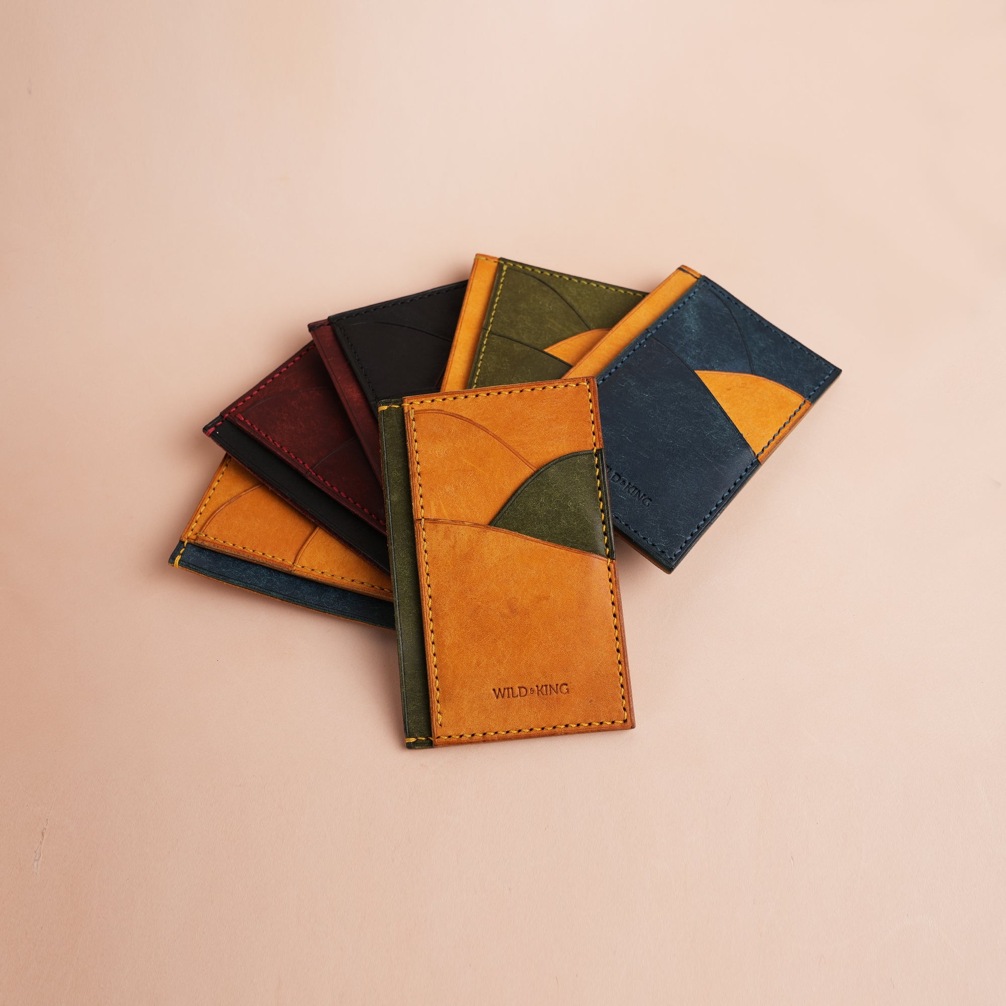 Vertical Card Holder Wallet Slim - WildandKing