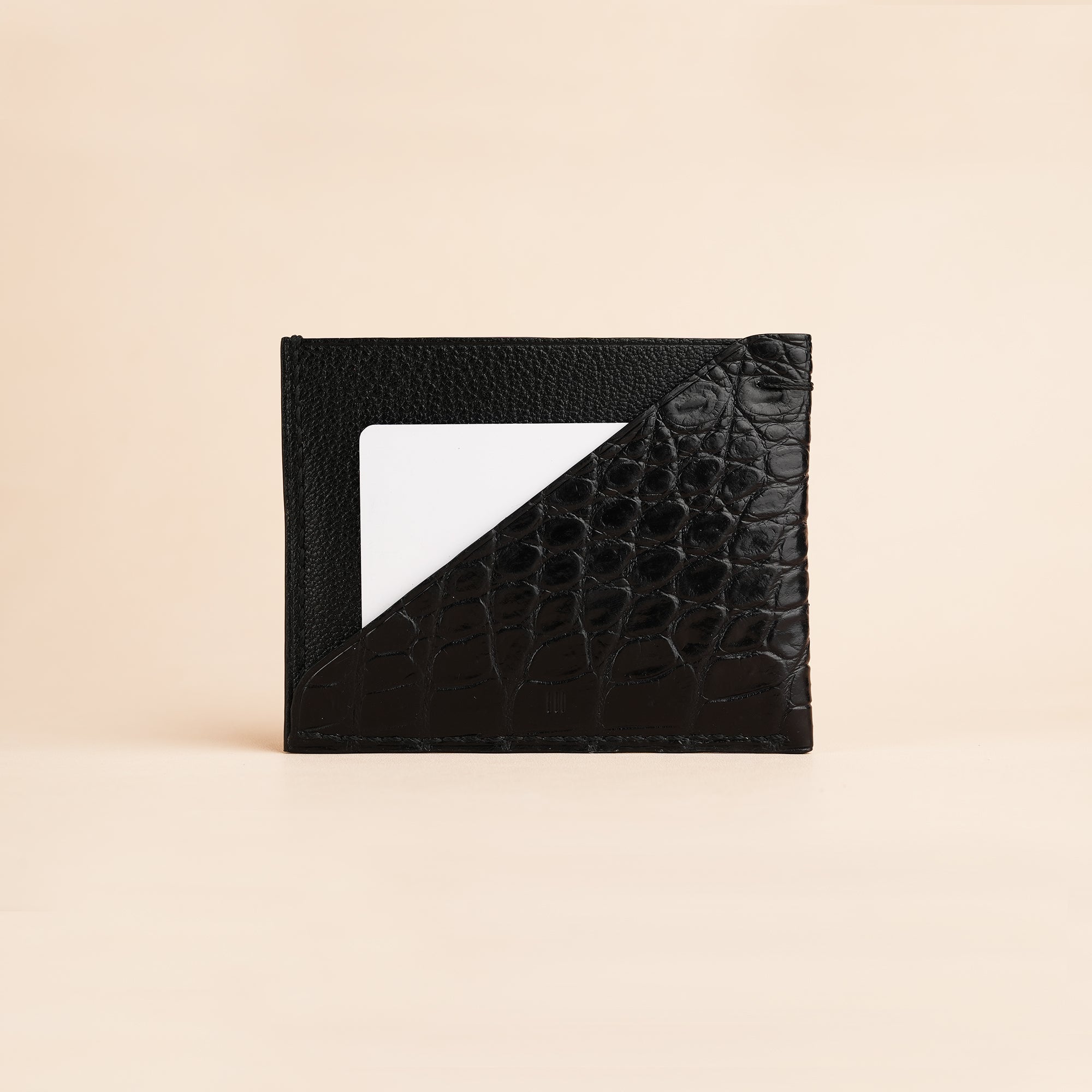 Alligator Leather Card Holder