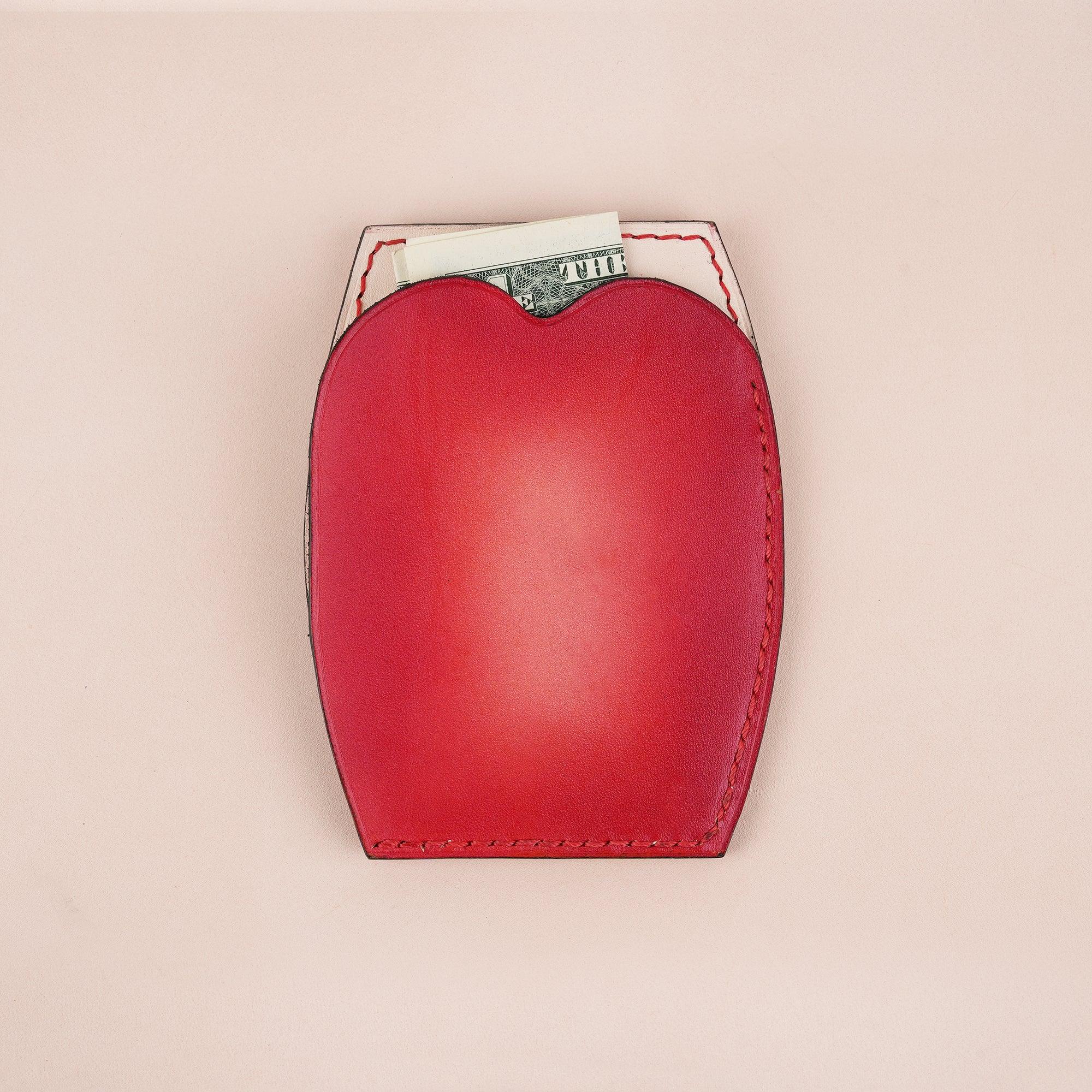 American Football Red Glove Wallet Card Holder - WildandKing