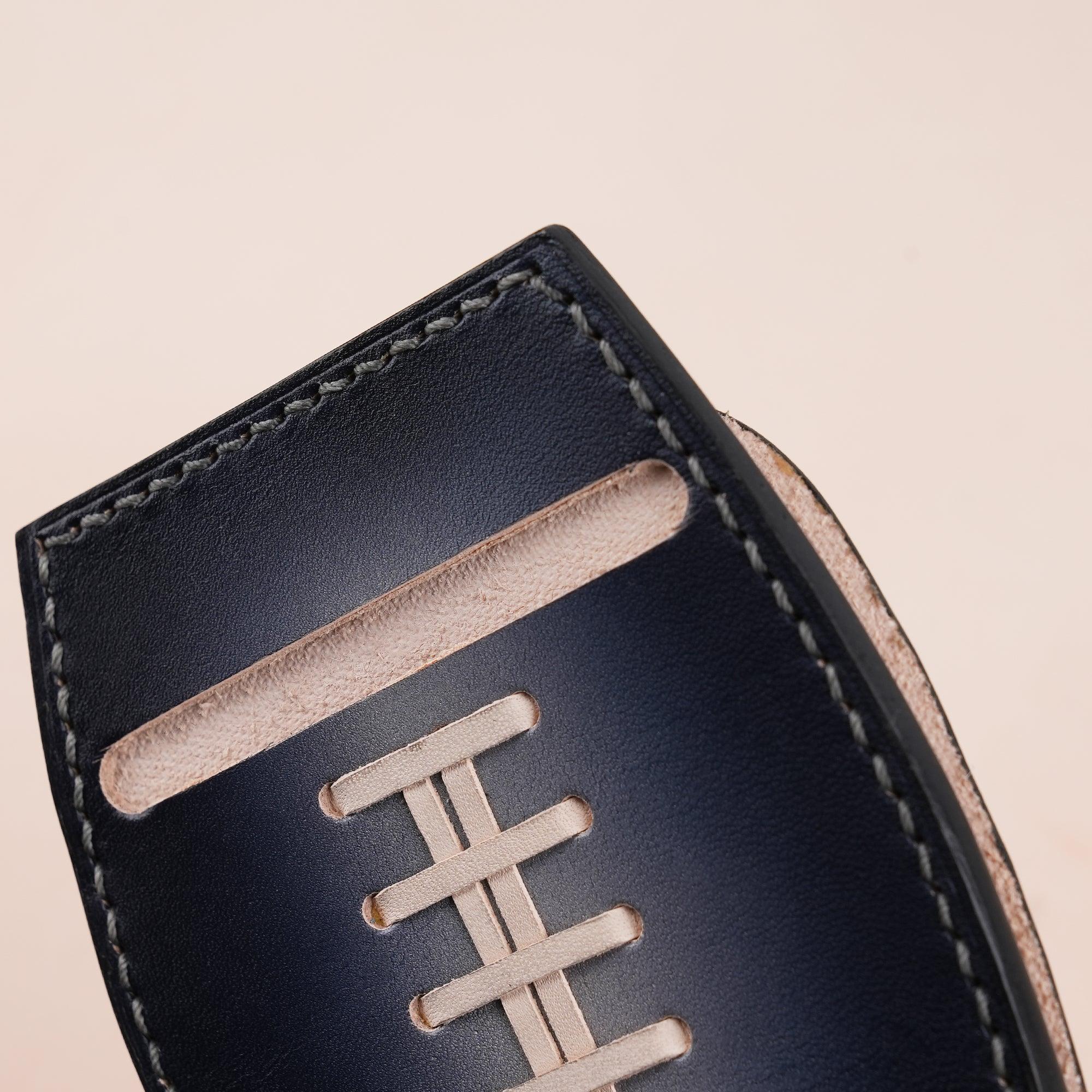 American Football Black Glove Wallet Card Holder - WildandKing