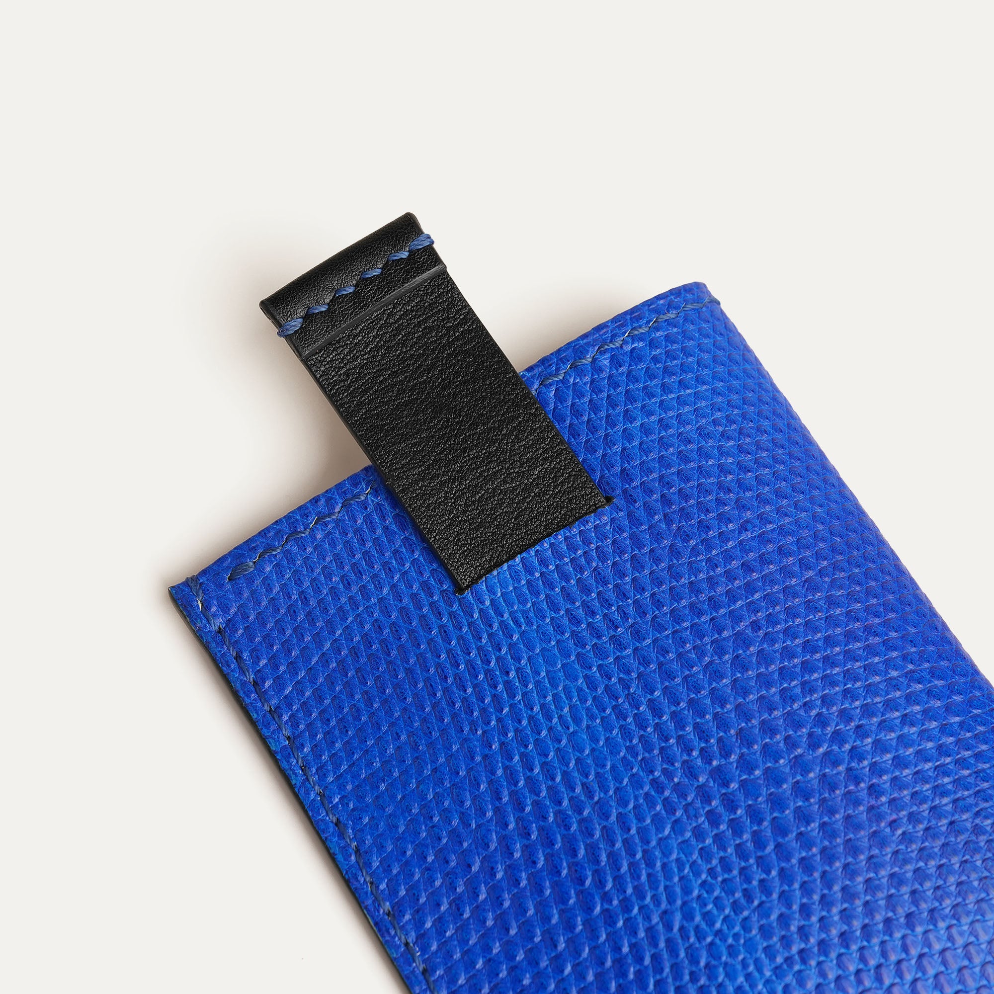 Blue Lizard Leather Card Sleeve