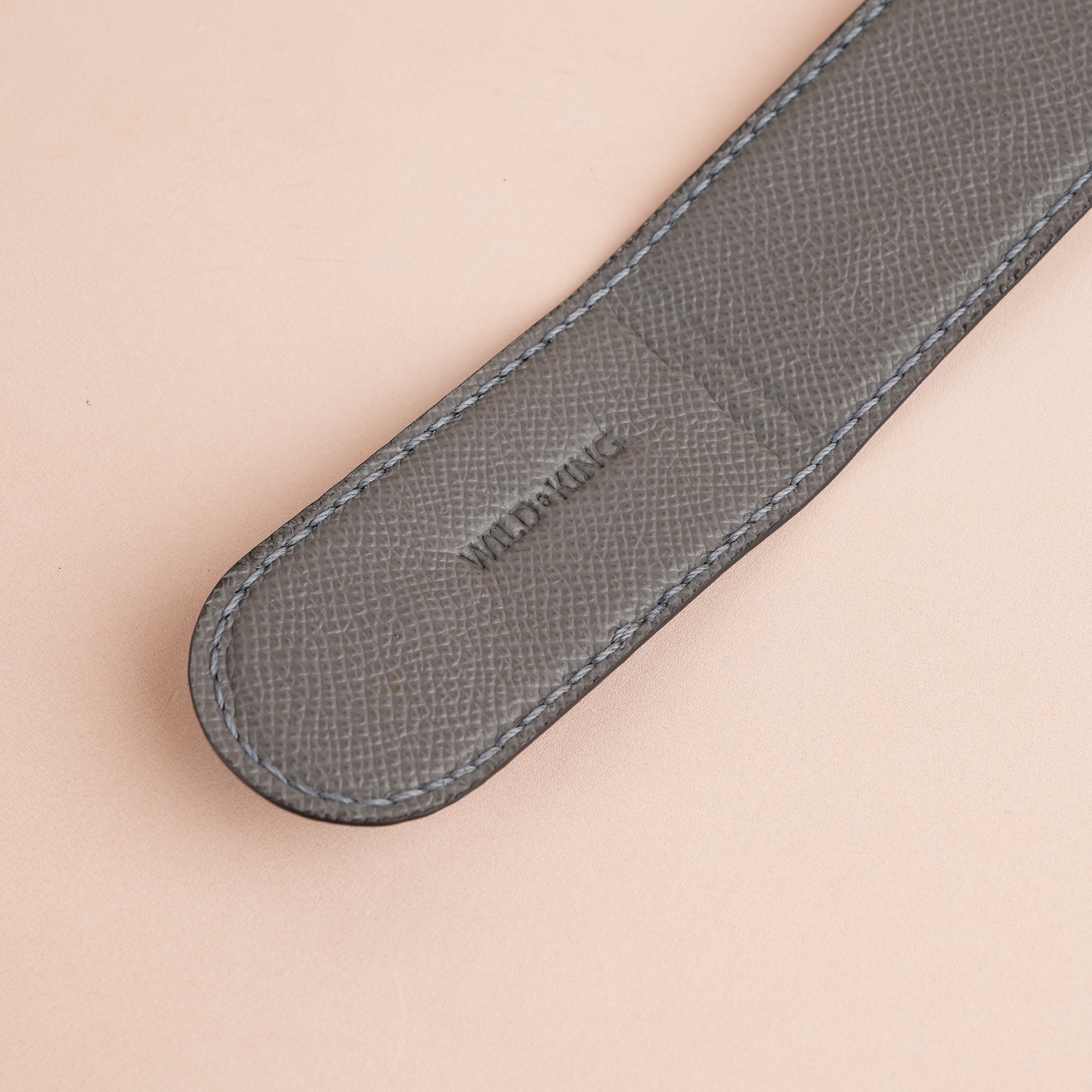 Light Blue Alligator Leather Money Clip