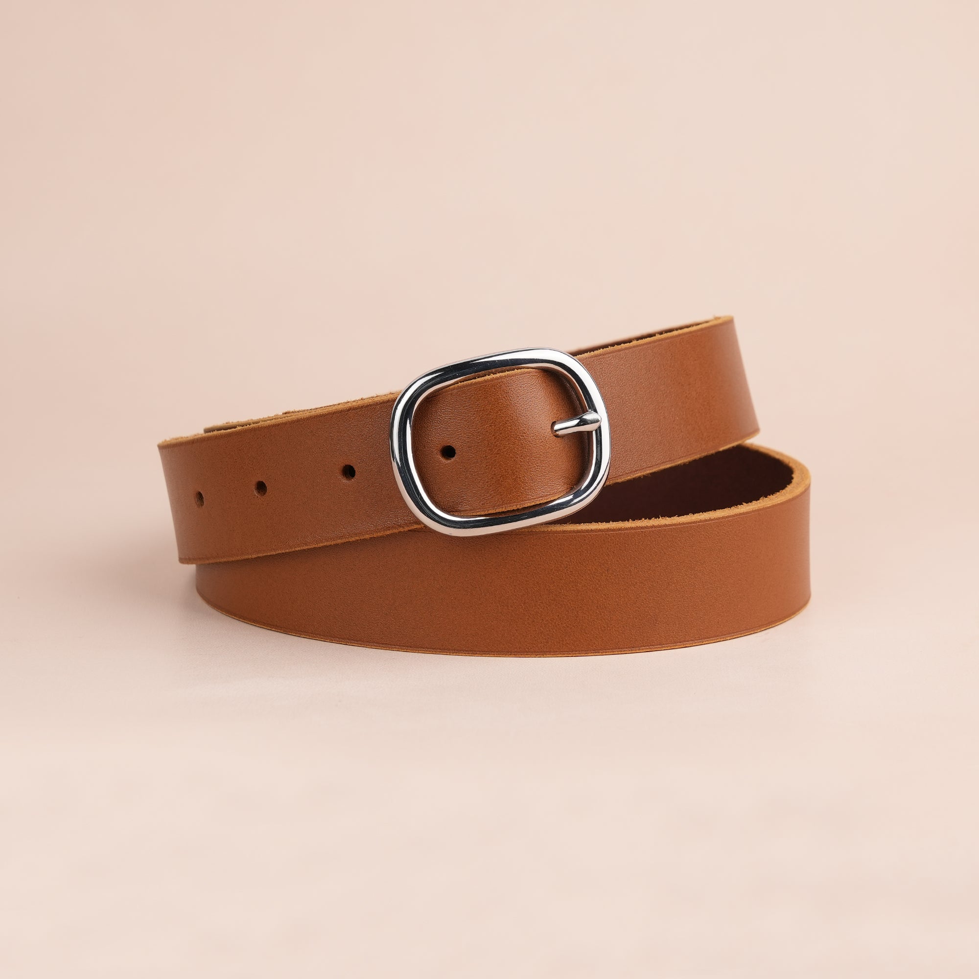 Brown Classic Leather Belt