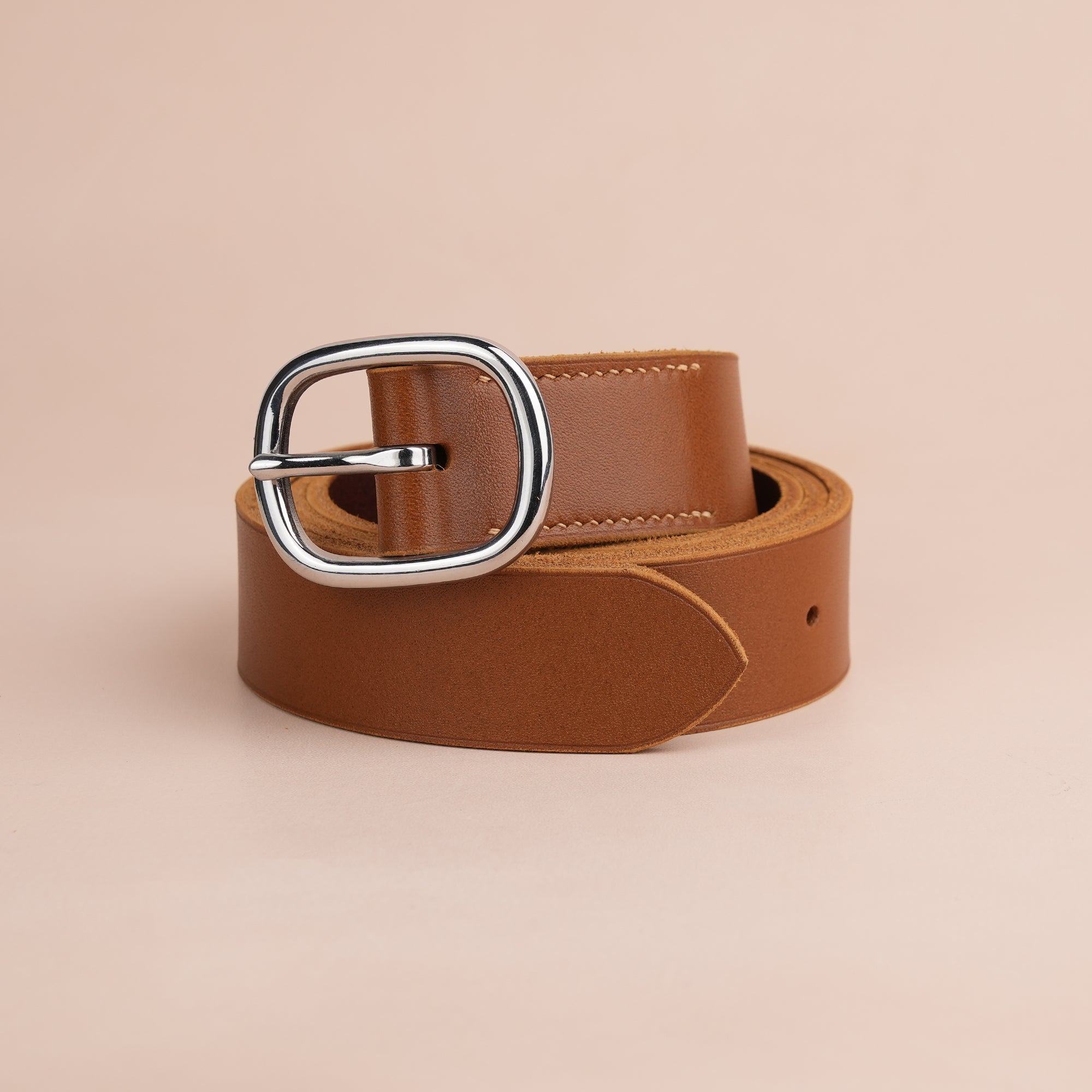 Brown Classic Leather Belt