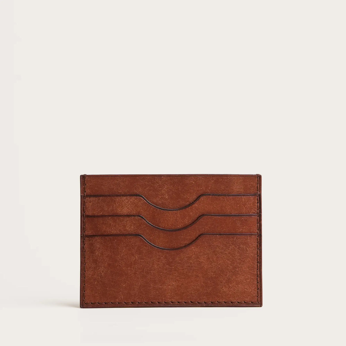 Brown Pueblo Leather Card Holder - Stupid Plump Duck