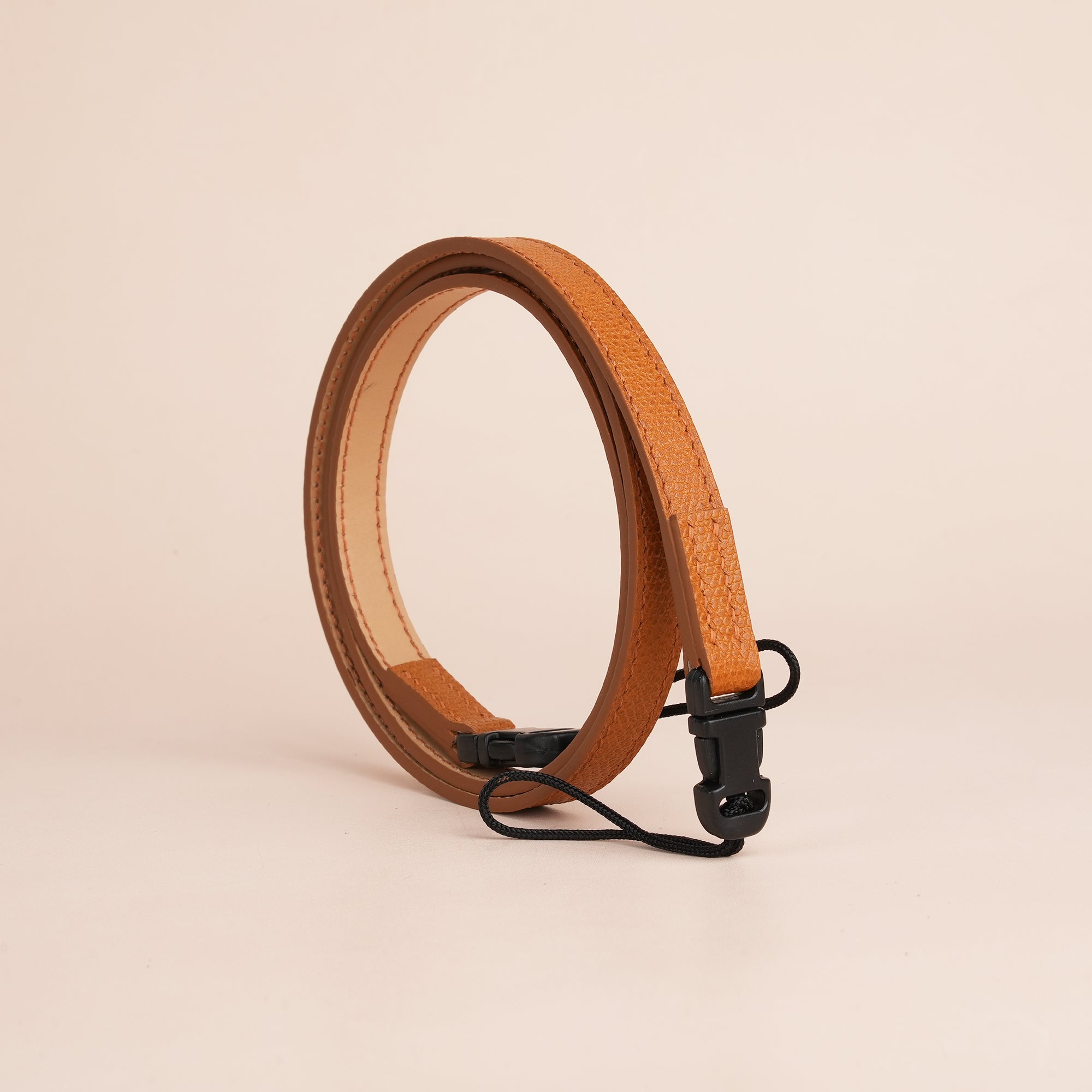 Brown Epsom Leather Camera Strap