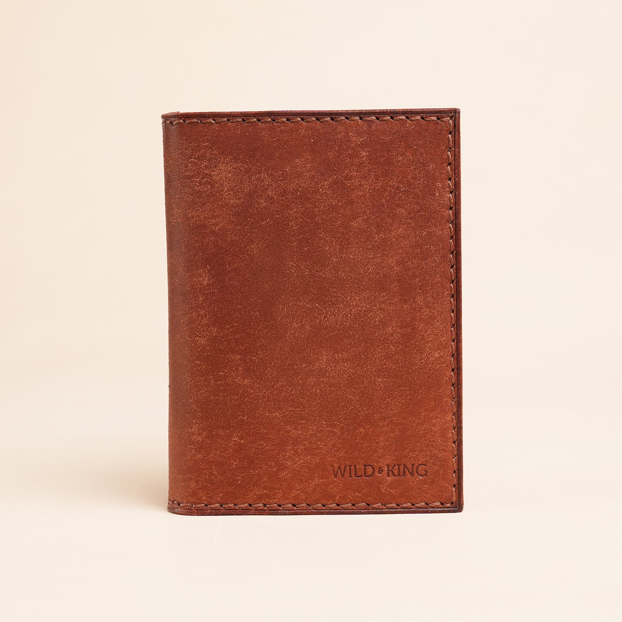 Brown Pueblo Leather Bifold Wallet