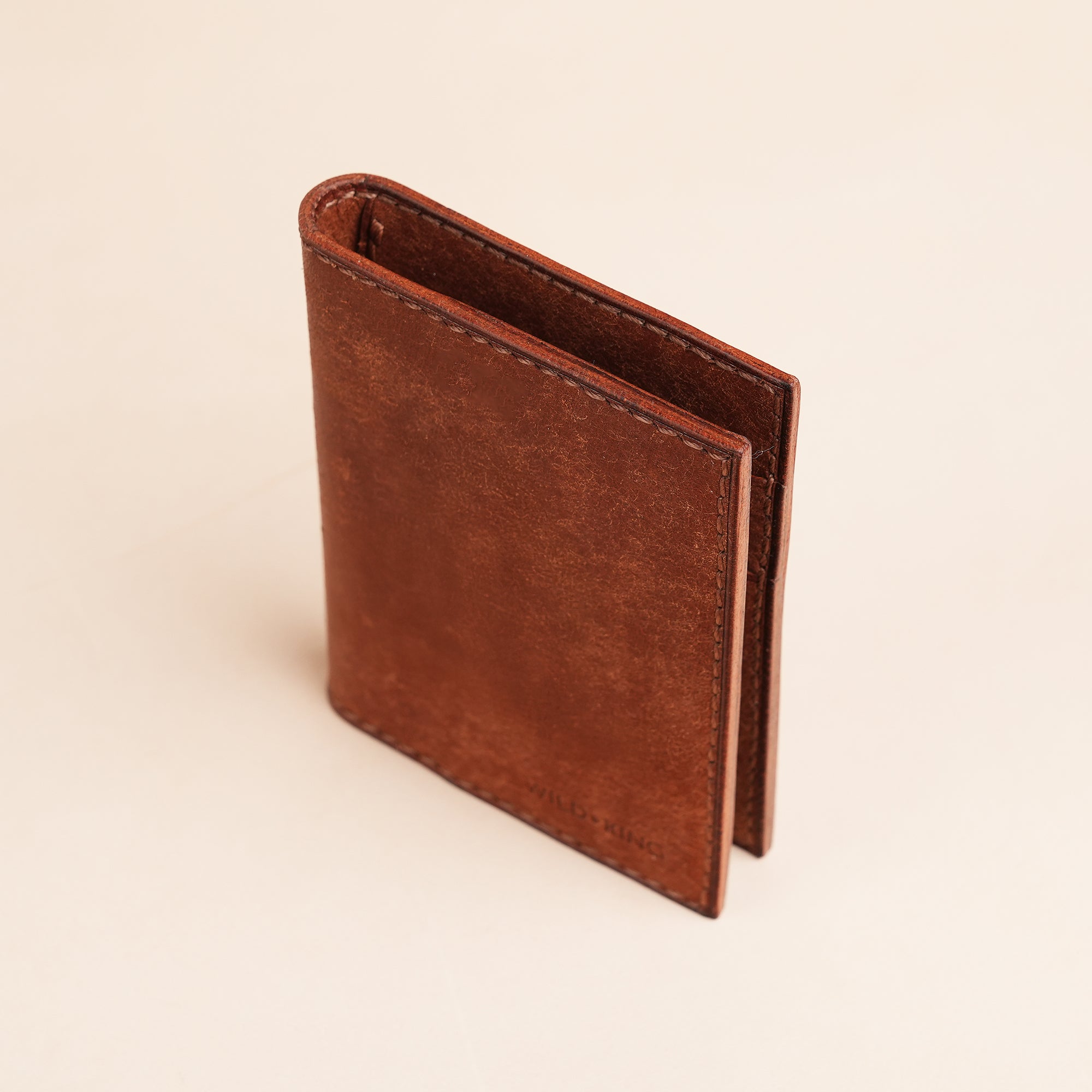 Brown Pueblo Leather Bifold Wallet