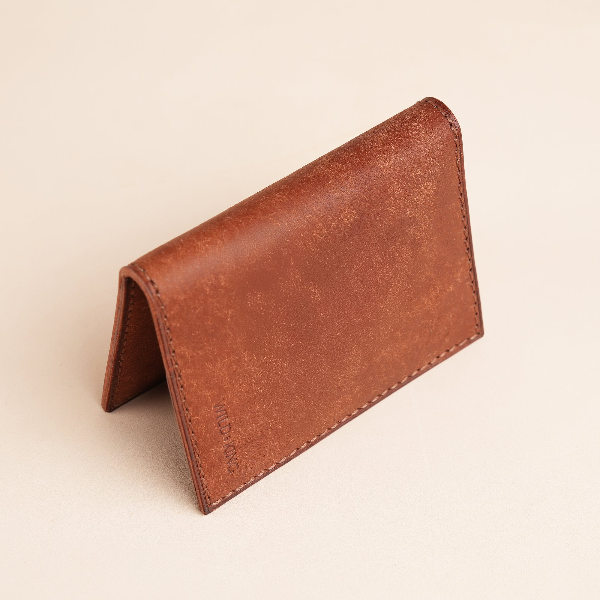Brown Pueblo Leather Bifold Wallet