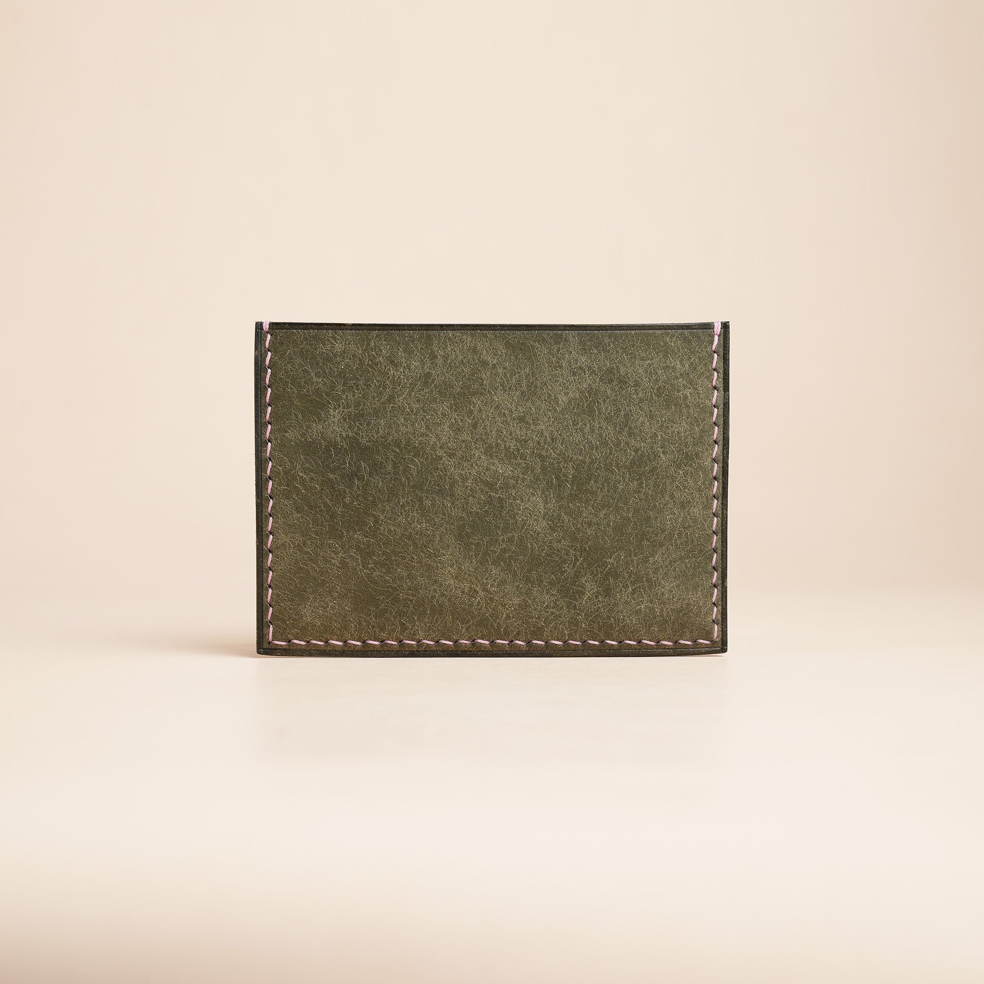 Moss Pueblo Leather Card Holder - Valentine Edition