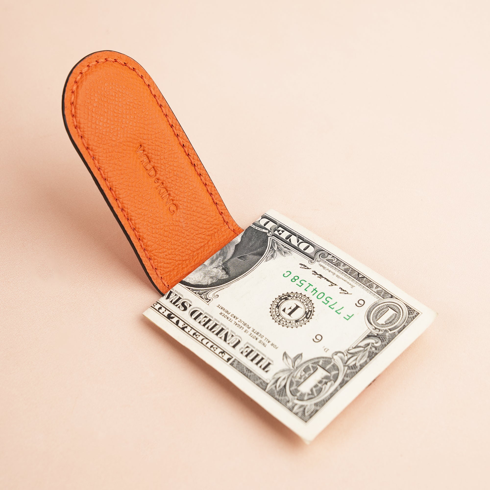 Epsom Leather Money Clip - Duck Stupid