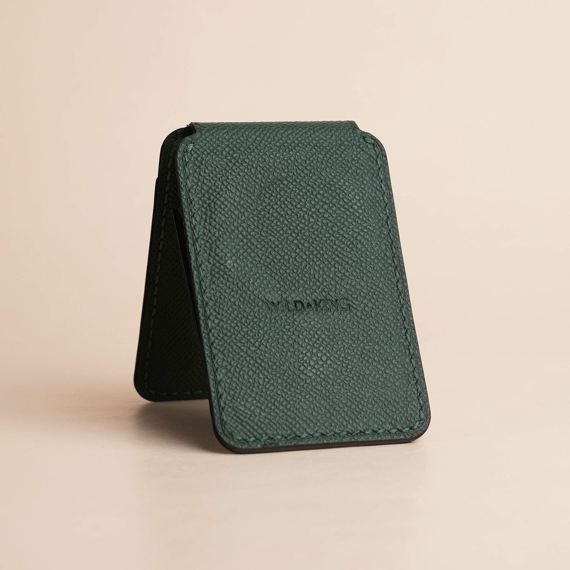 Green Epsom Leather Magsafe Wallet