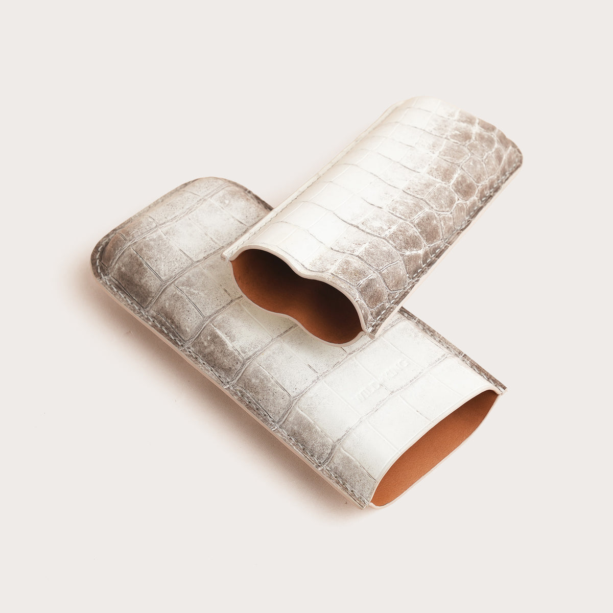 Himalayan Alligator Leather Cigar Case