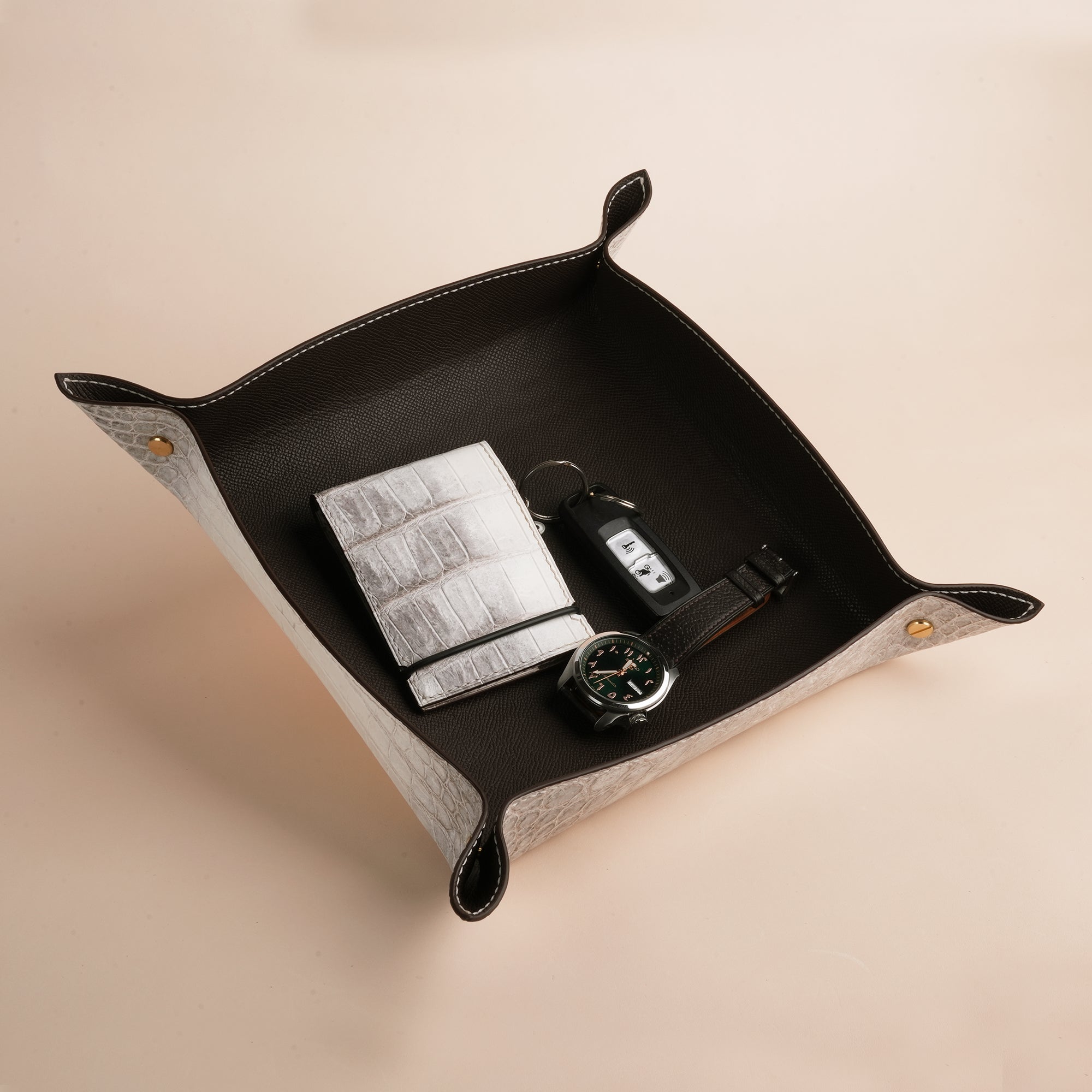 Himalayan Leather Tray