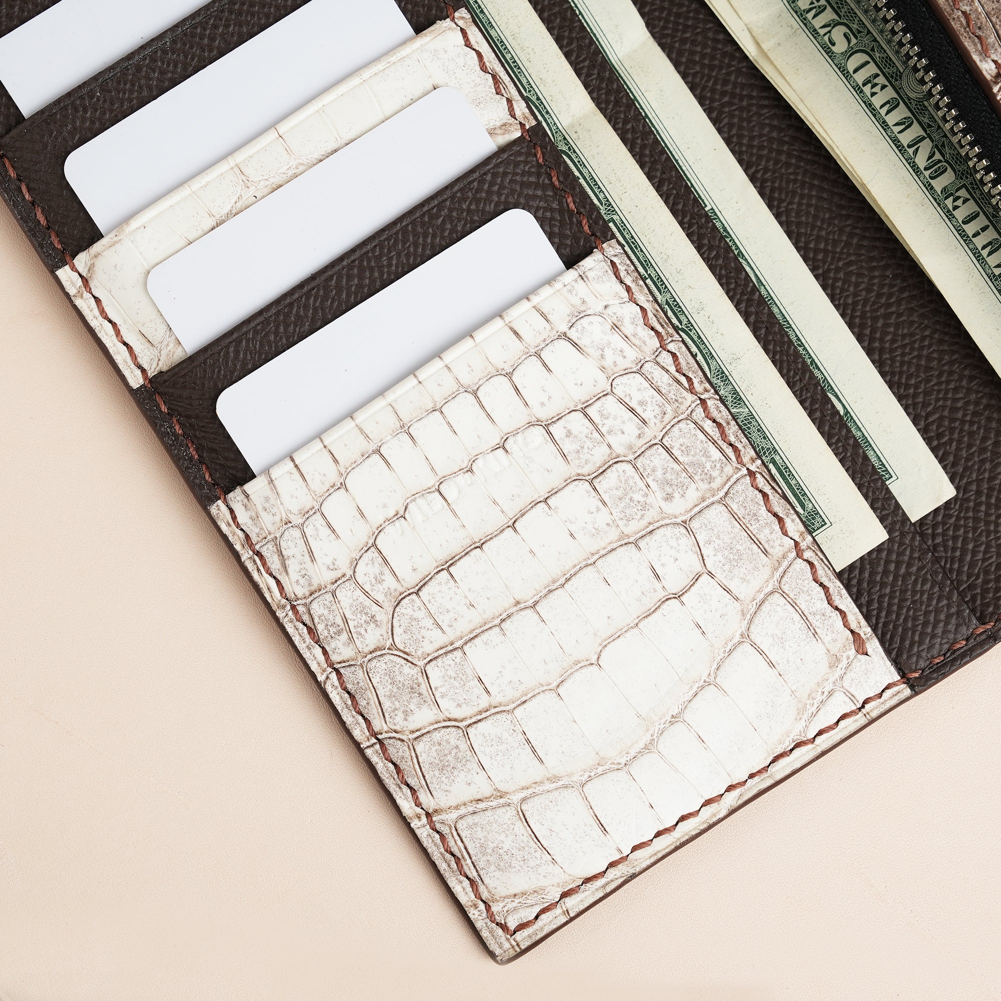 Himalayan Leather Long Wallet