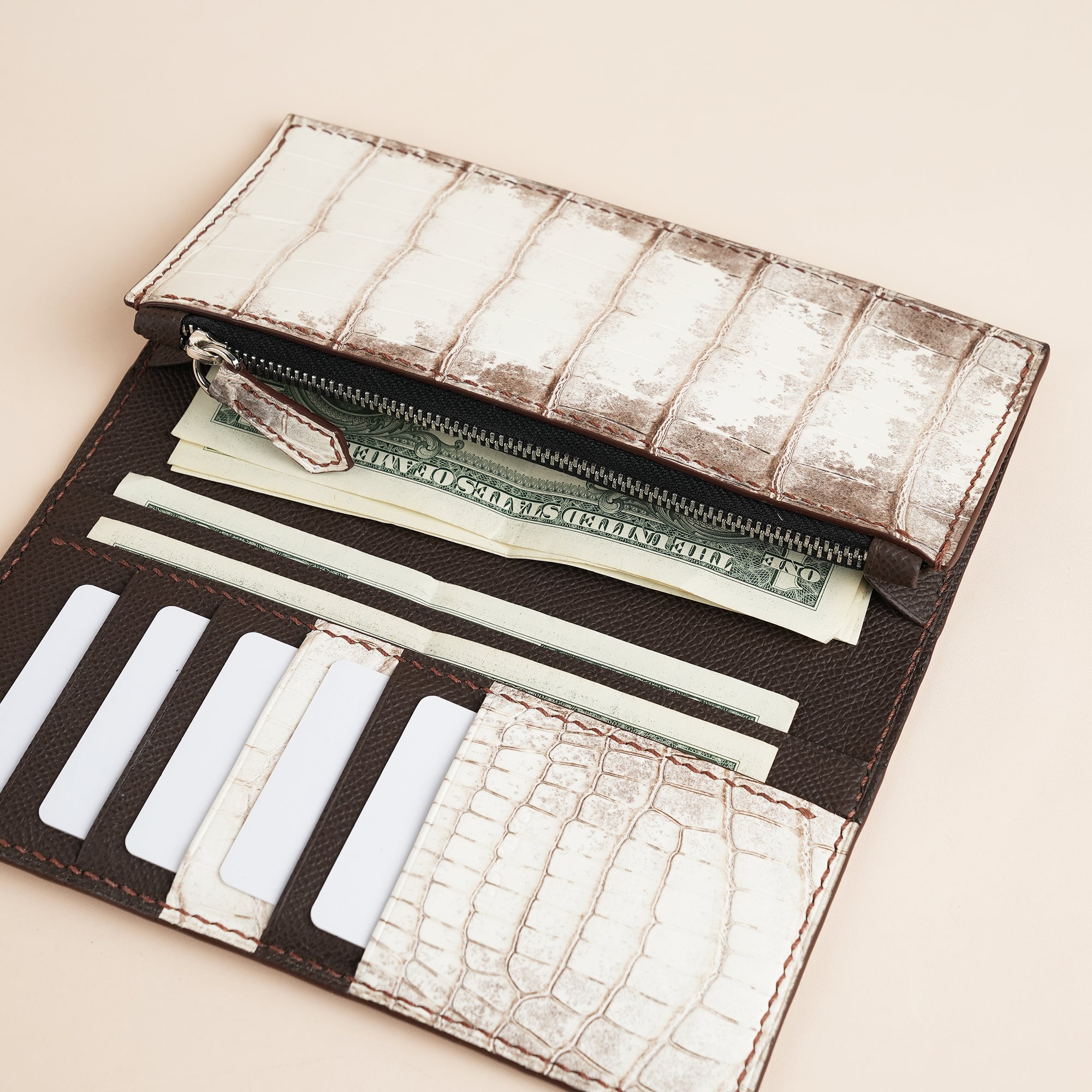 Himalayan Leather Long Wallet