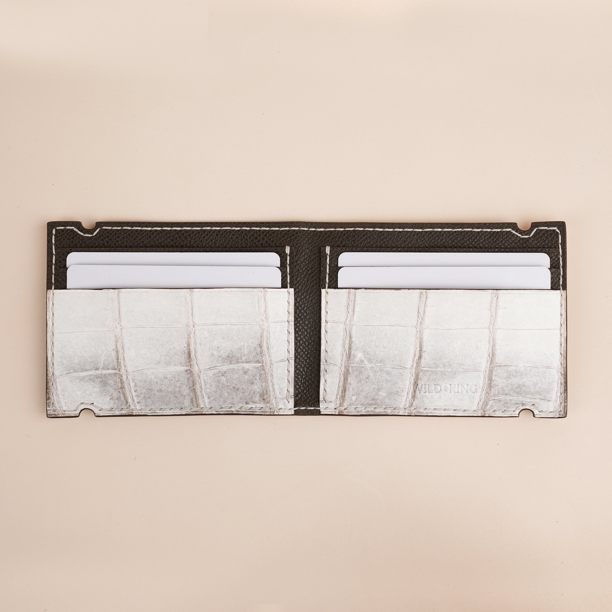 Himalayan Alligator Leather Cash Cover Wallet