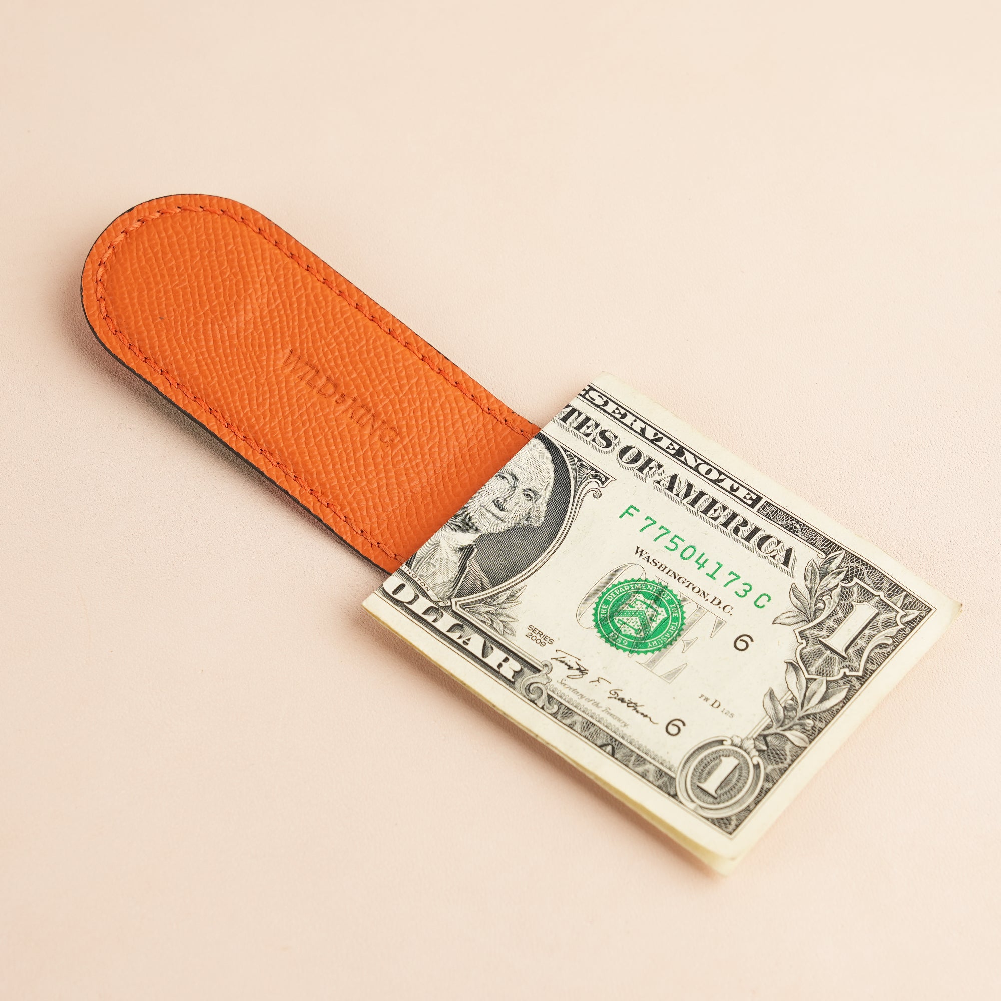Epsom Leather Money Clip - Donkey Stupid