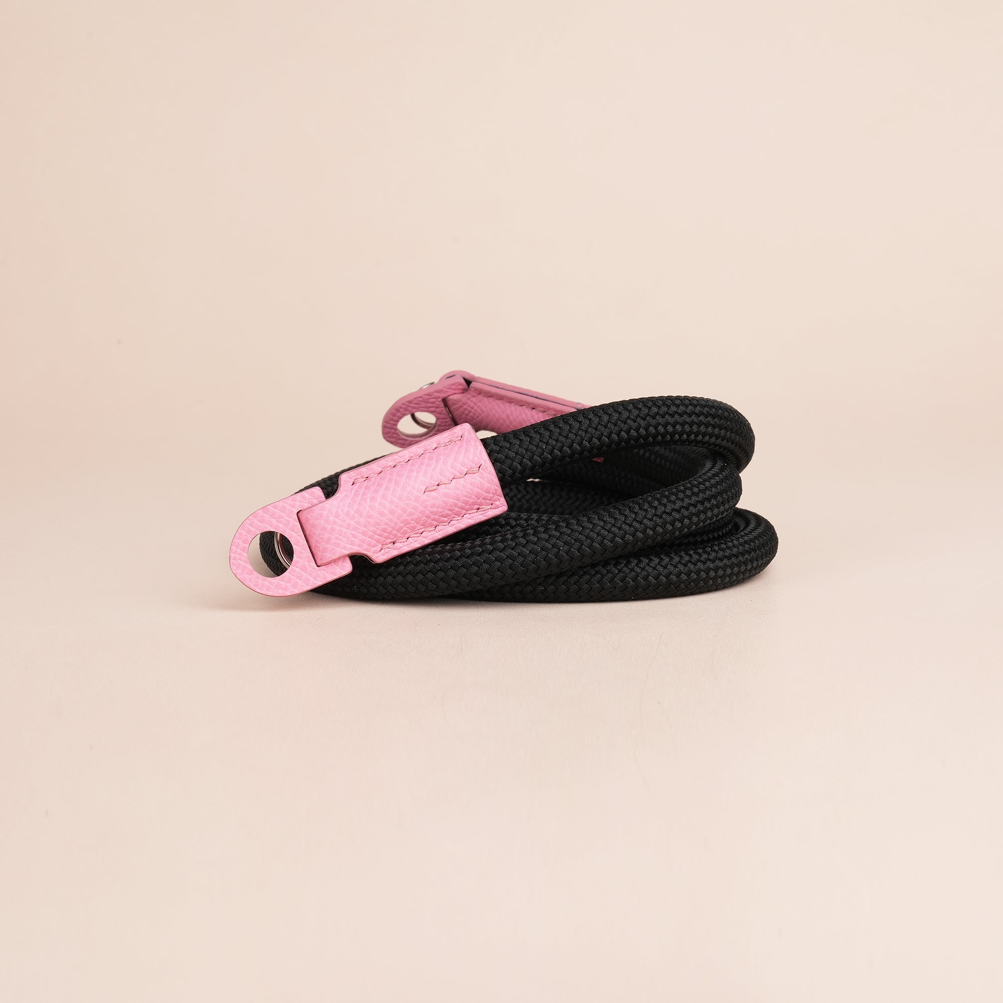 Pink Epsom Leather Camera Strap
