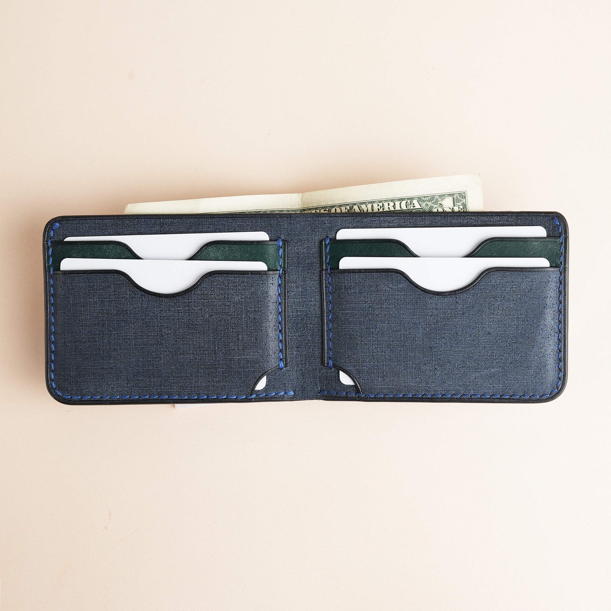 Stingray Leather Wing Bifold Wallet