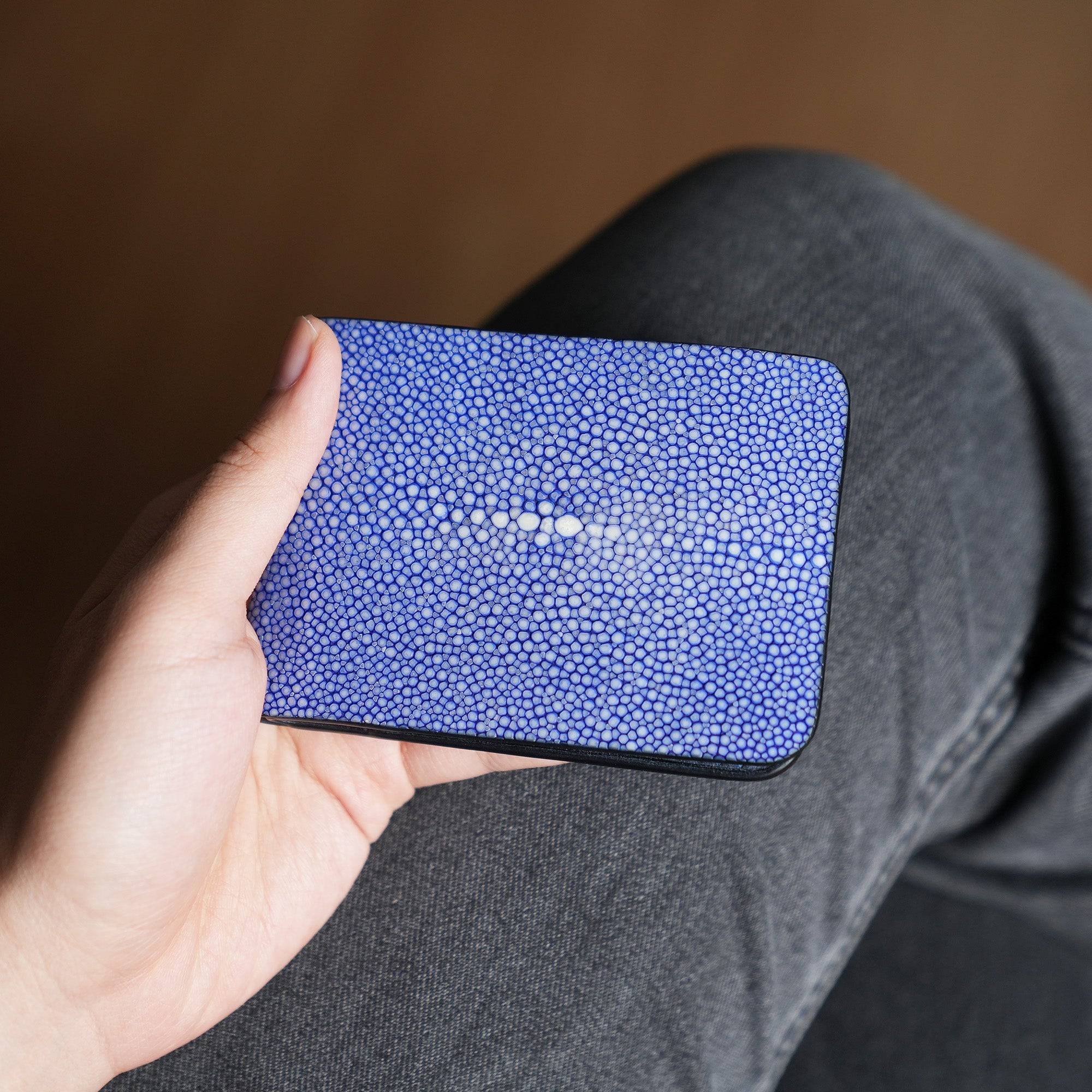 Stingray Leather Wing Bifold Wallet