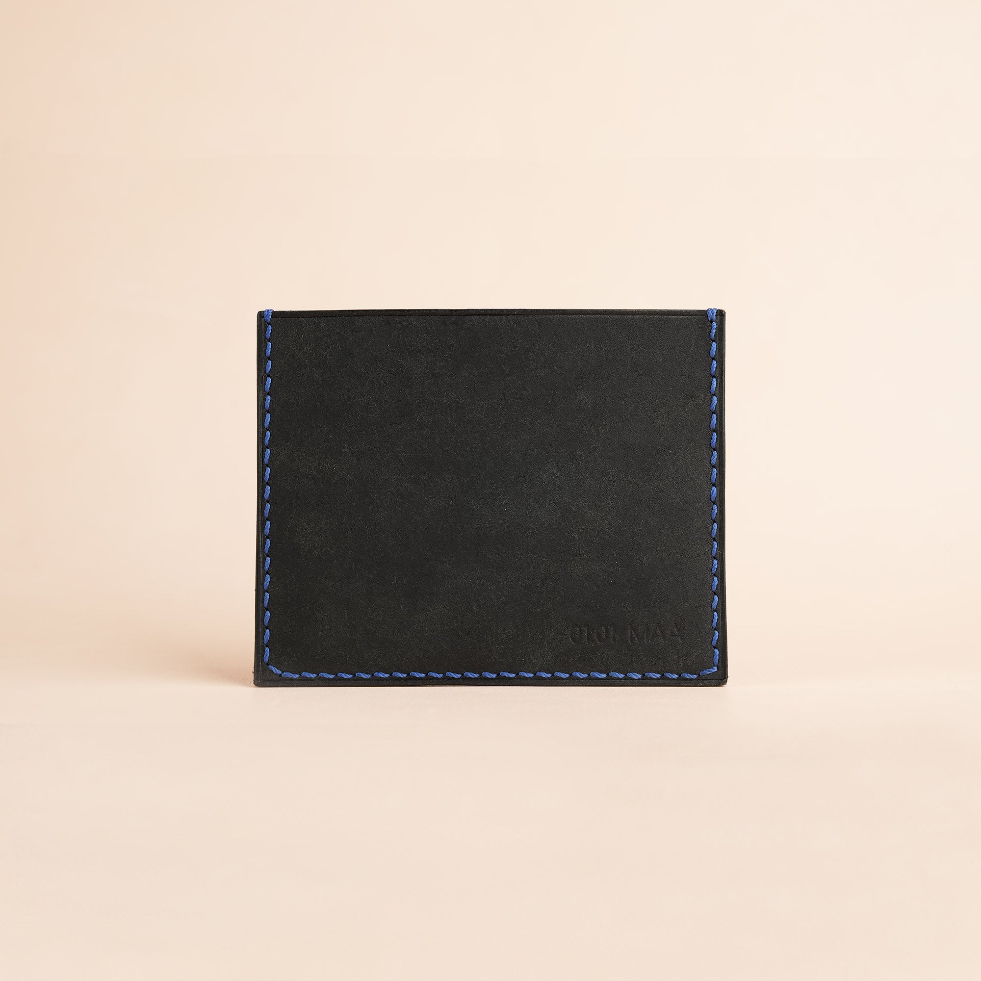 Black Pueblo Leather Card Holder - Stupid Donkey
