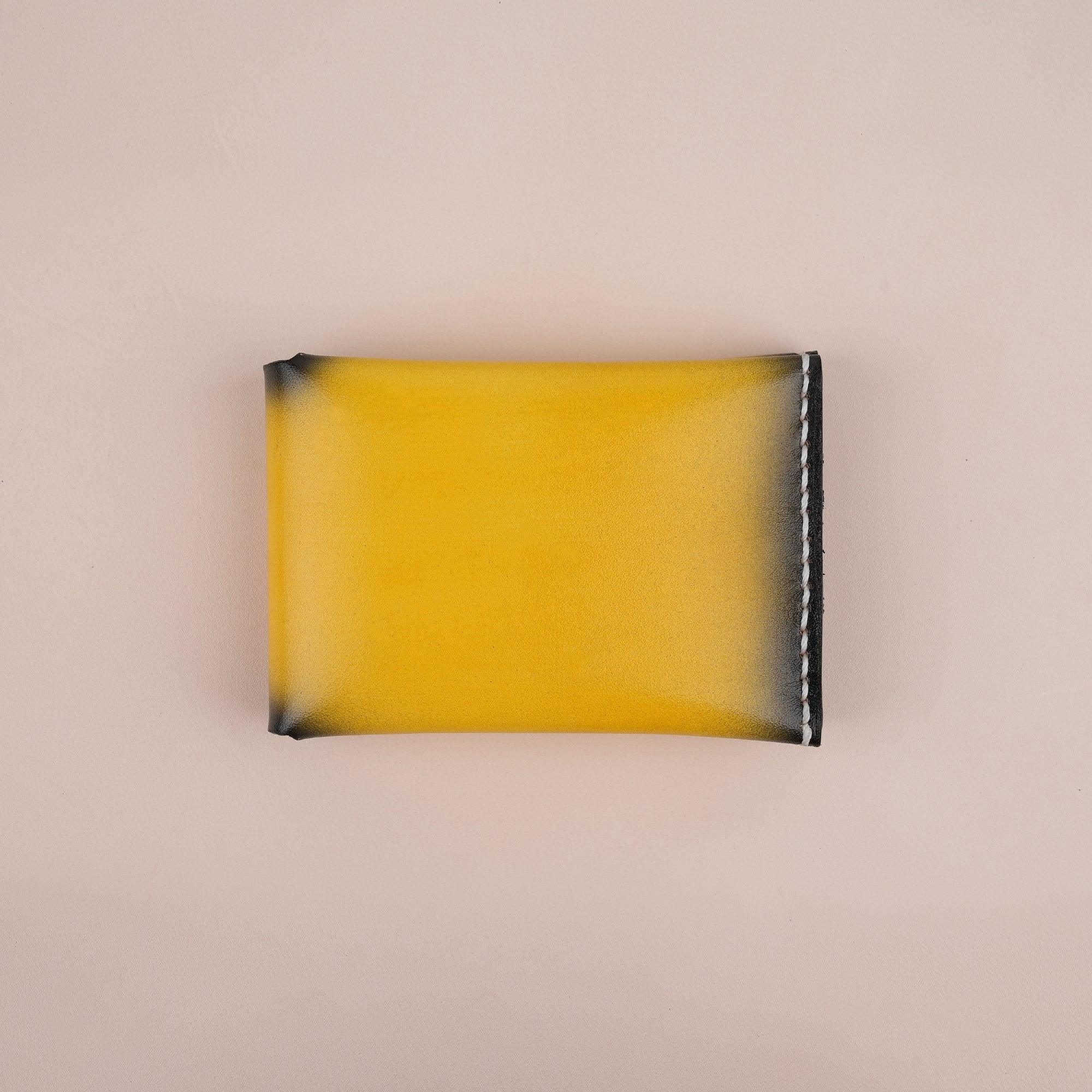 Fanny Flat Card Wallet Yellow