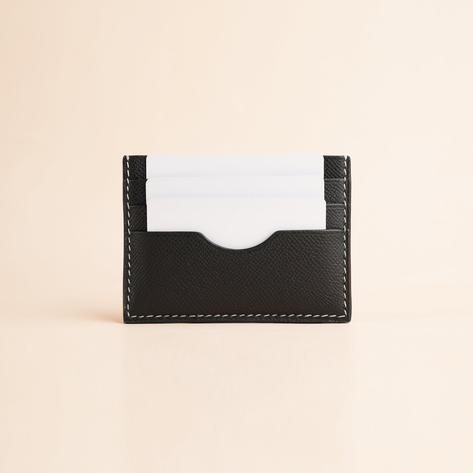 Epsom Leather mix Alligator Leather Card Holder - Stupid Monkey