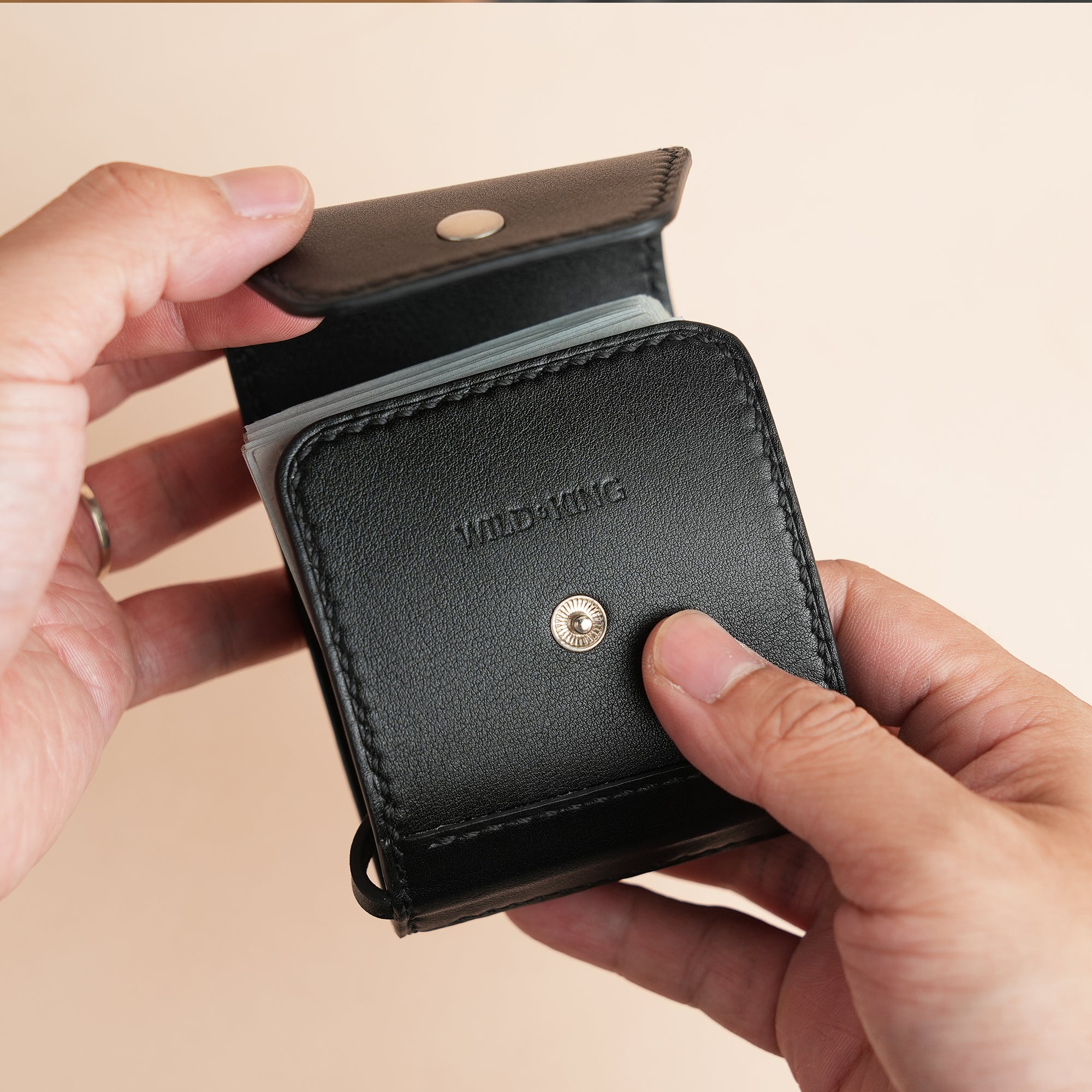 Swift Leather Wrap Wallet