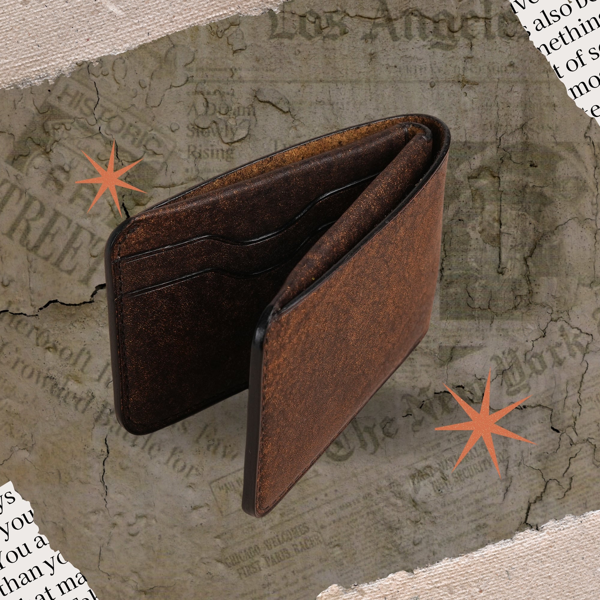 long bifold wallet