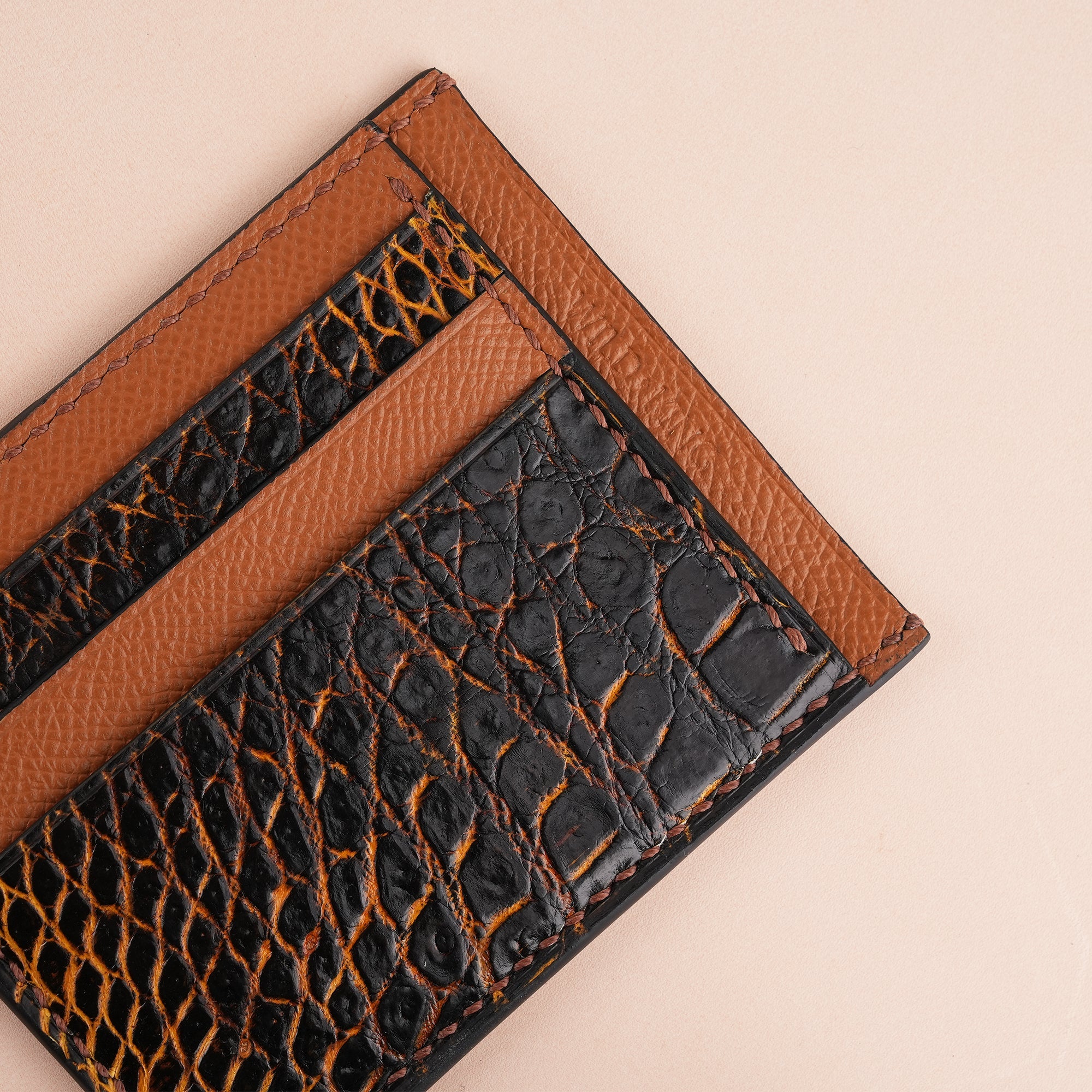 Brown Card Holder