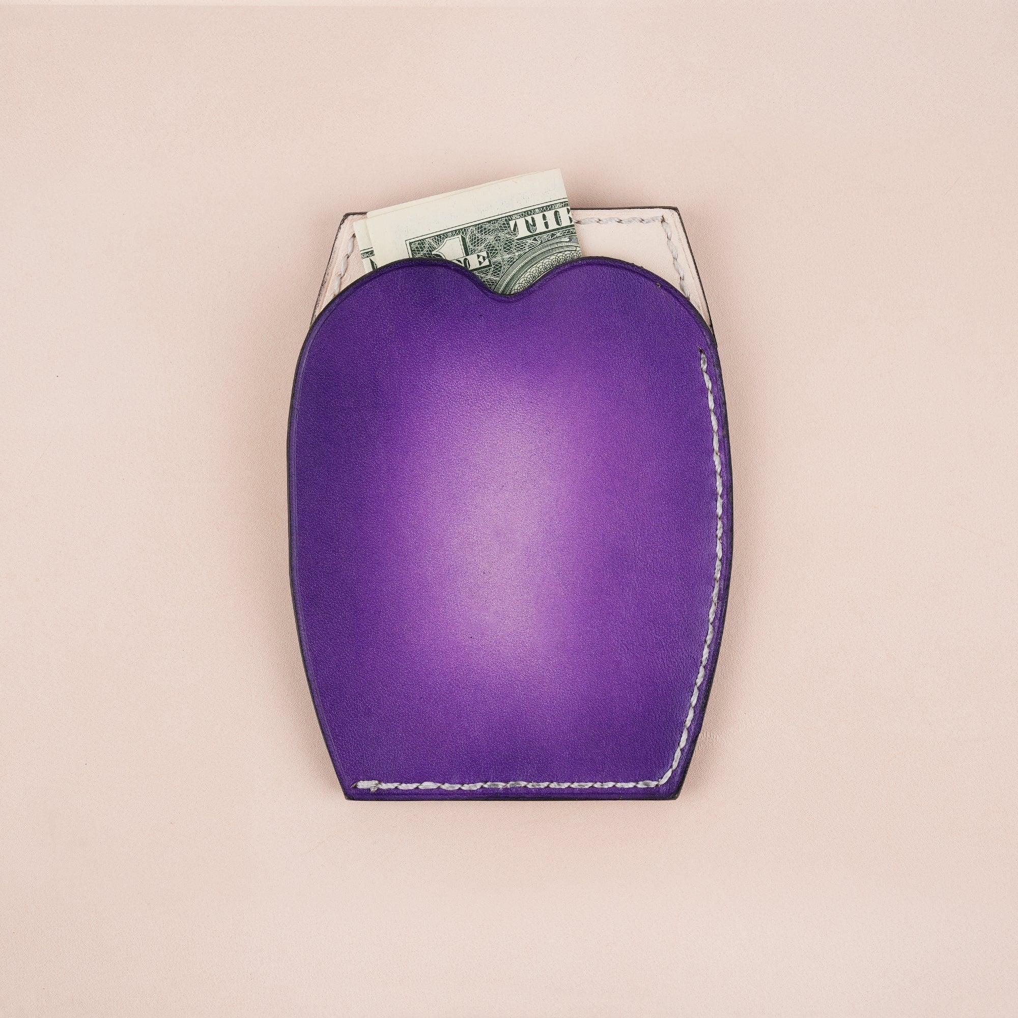 American Football Purple Glove Wallet Card Holder - WildandKing