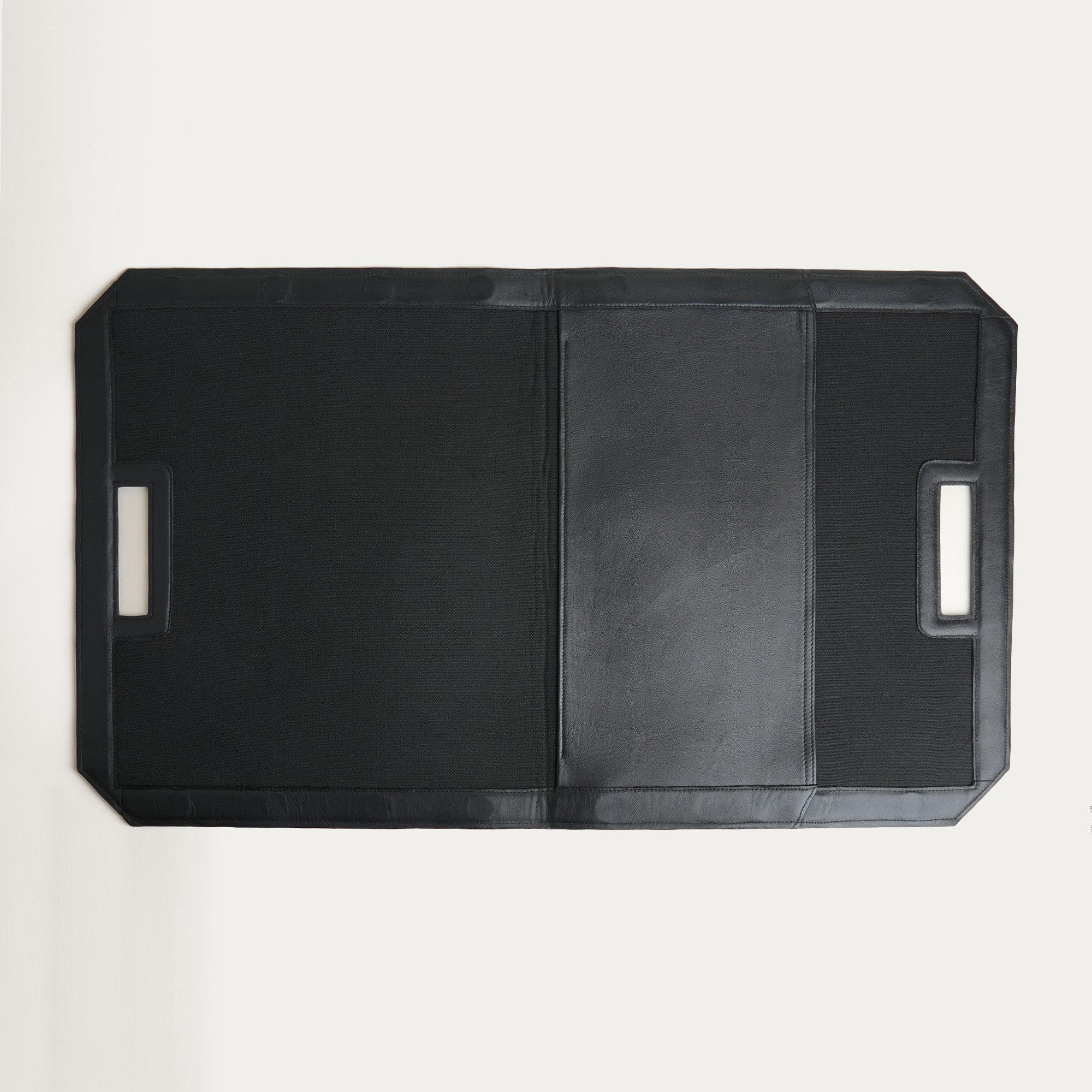 Black Vachetta Leather Laptop Bag