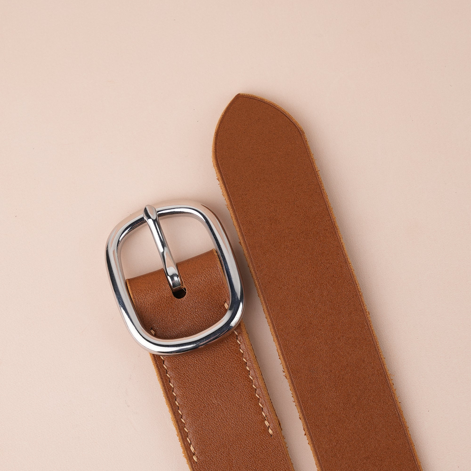 Brown Classic Leather Belt