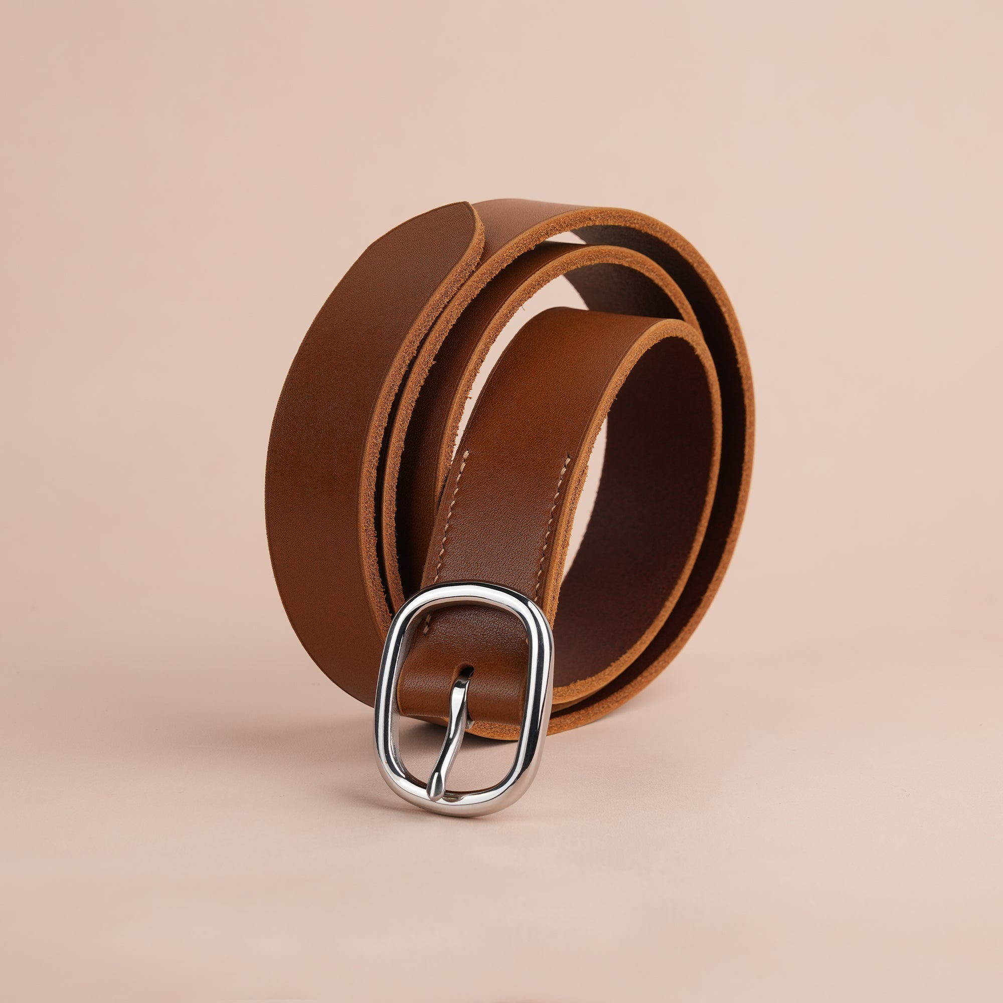 Brown Classic Leather Belt