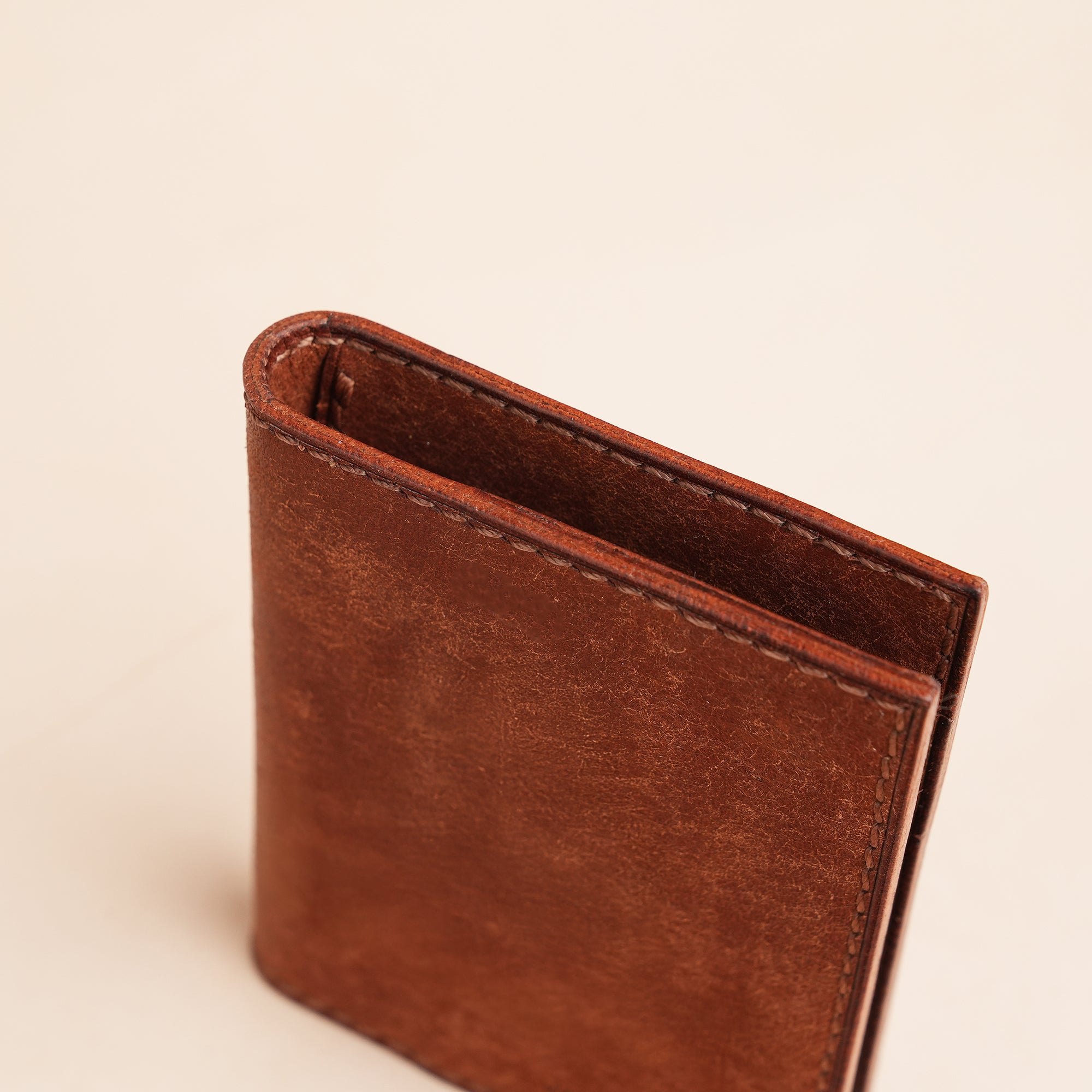Brown Pueblo Leather Bifold Wallet