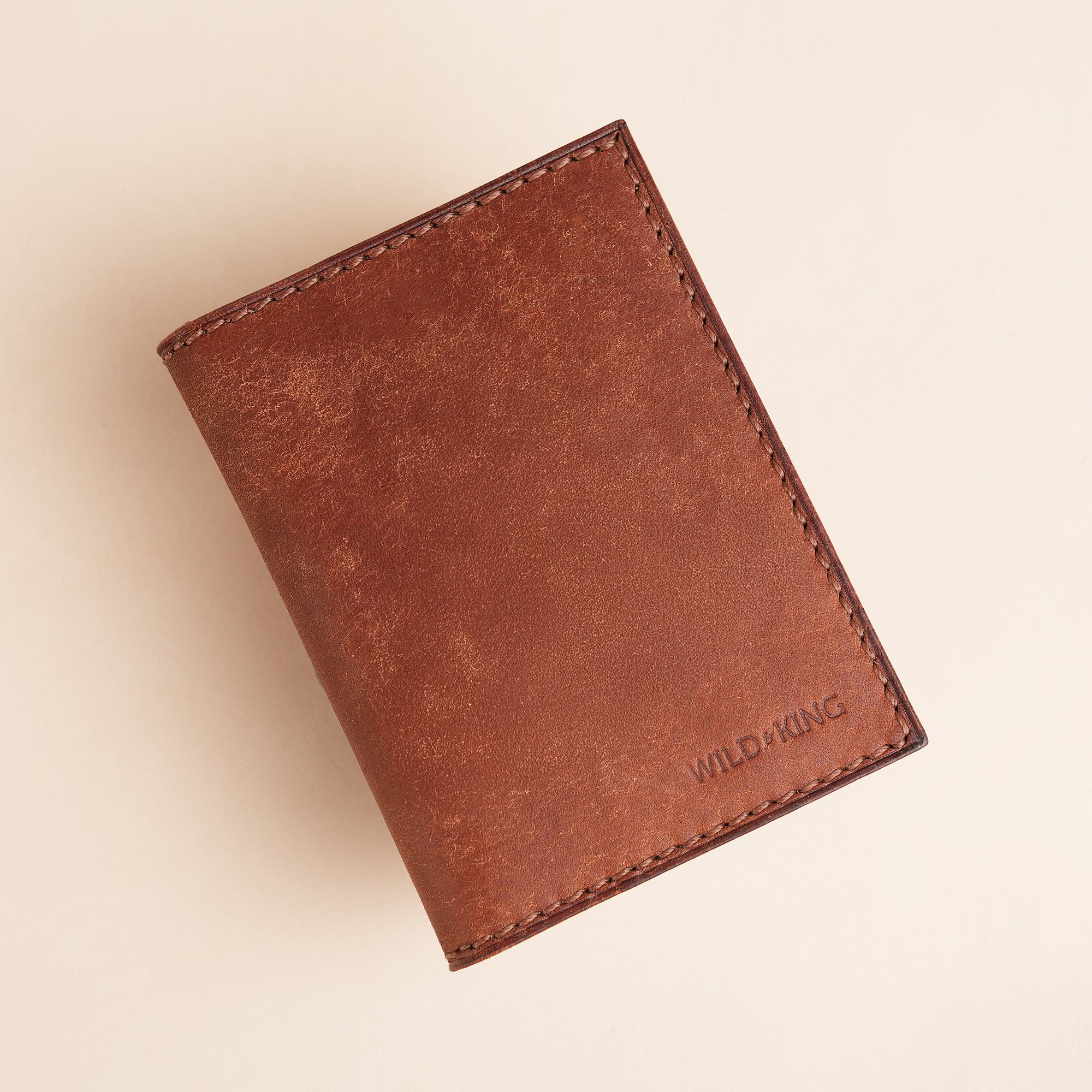 Brown Pueblo Leather Bifold Wallet