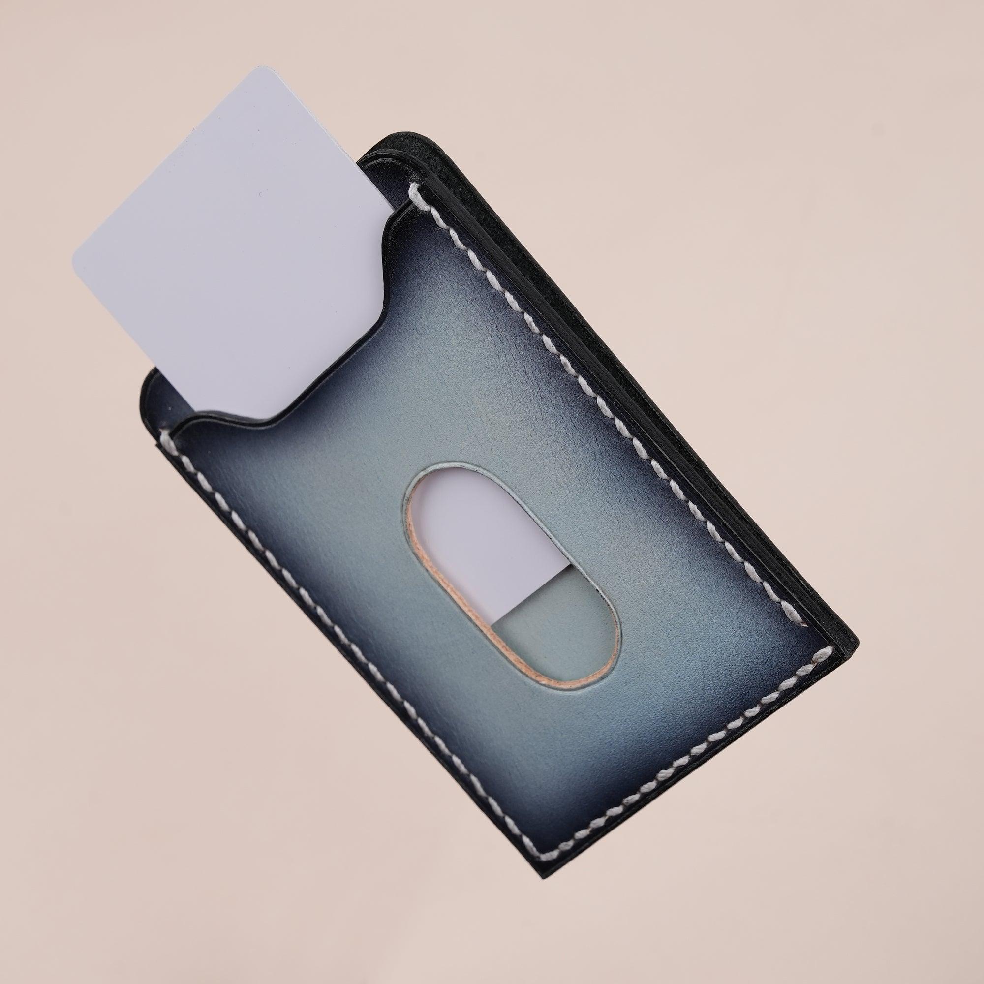 Patina Light Water Leather Slim Card Holder - WildandKing