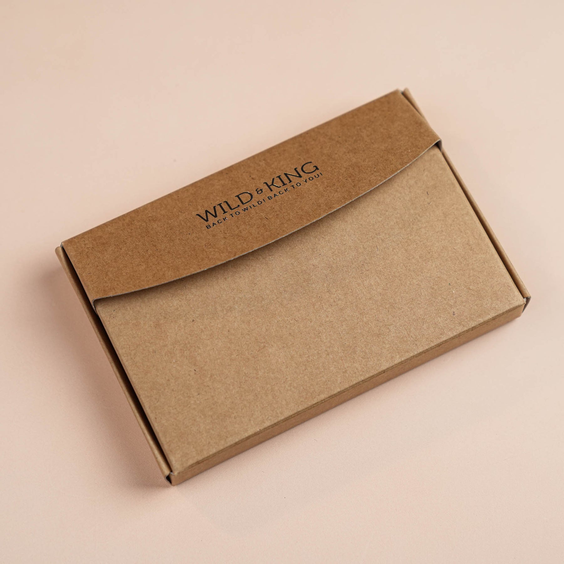 Genuine Leather Bifold Wallet - Blue