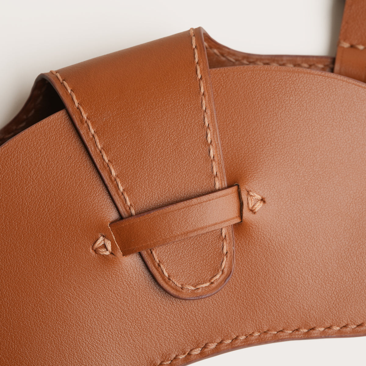 Golden Swift Leather Glasses Case