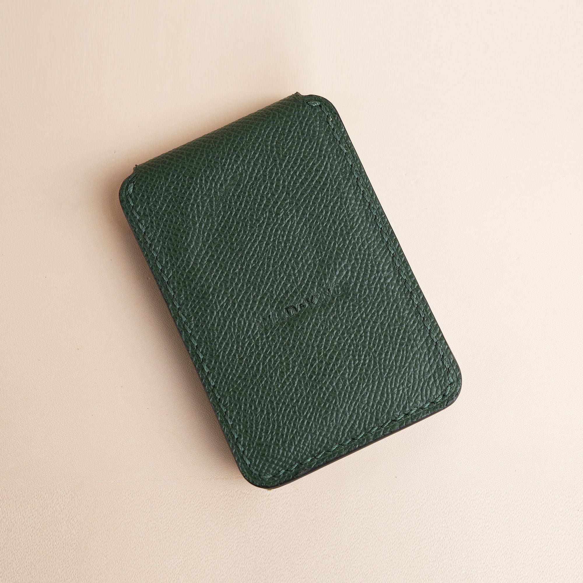 Green Epsom Leather Magsafe Wallet