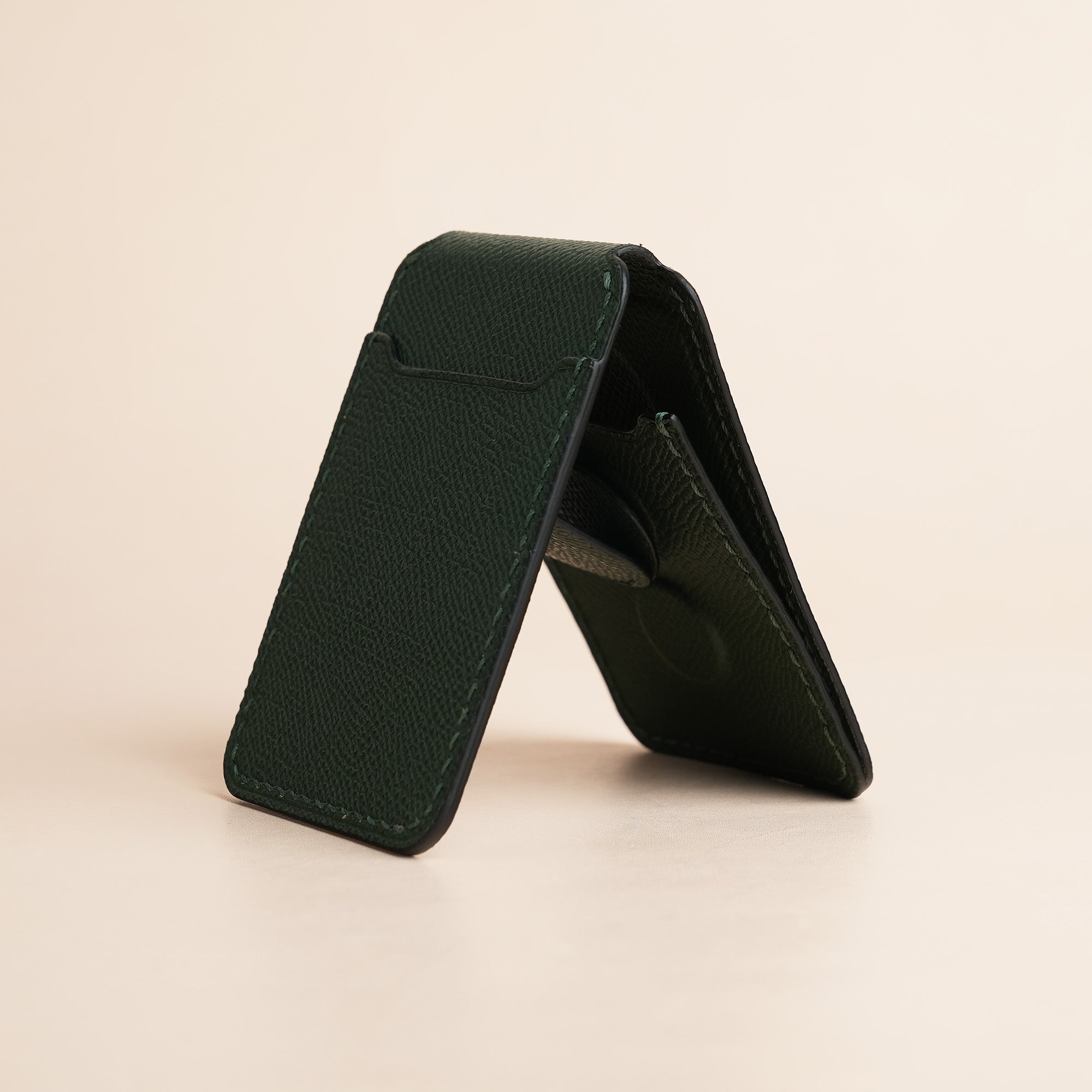 Green Epsom Leather Magsafe Wallet